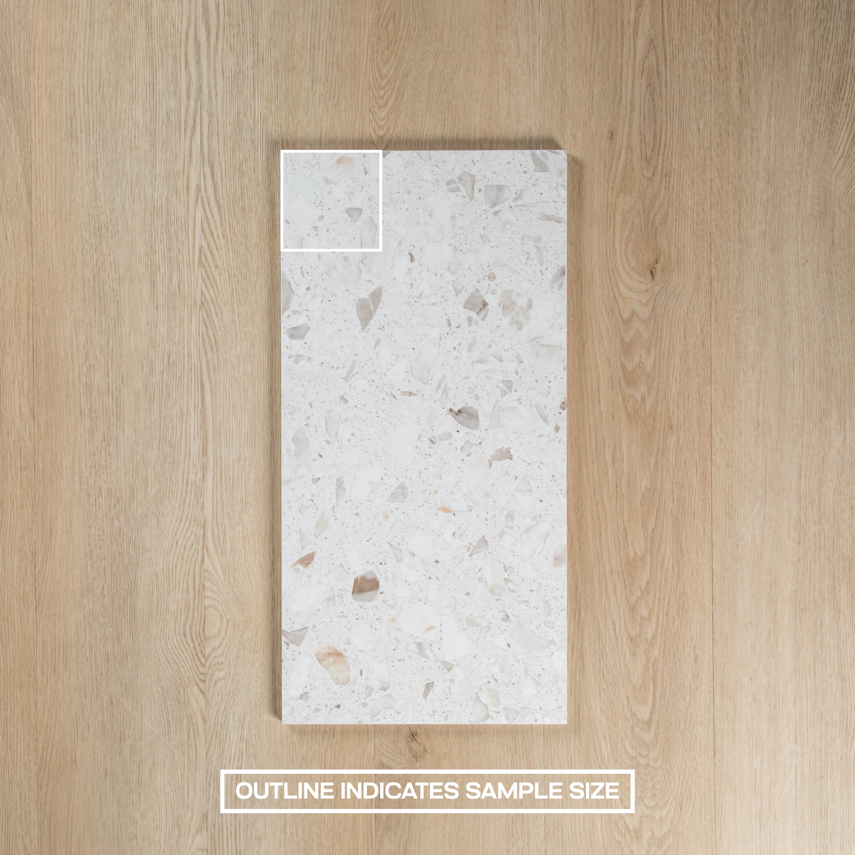 Antique Terrazzo Stone Marshmallow Matte Shine - Image 4