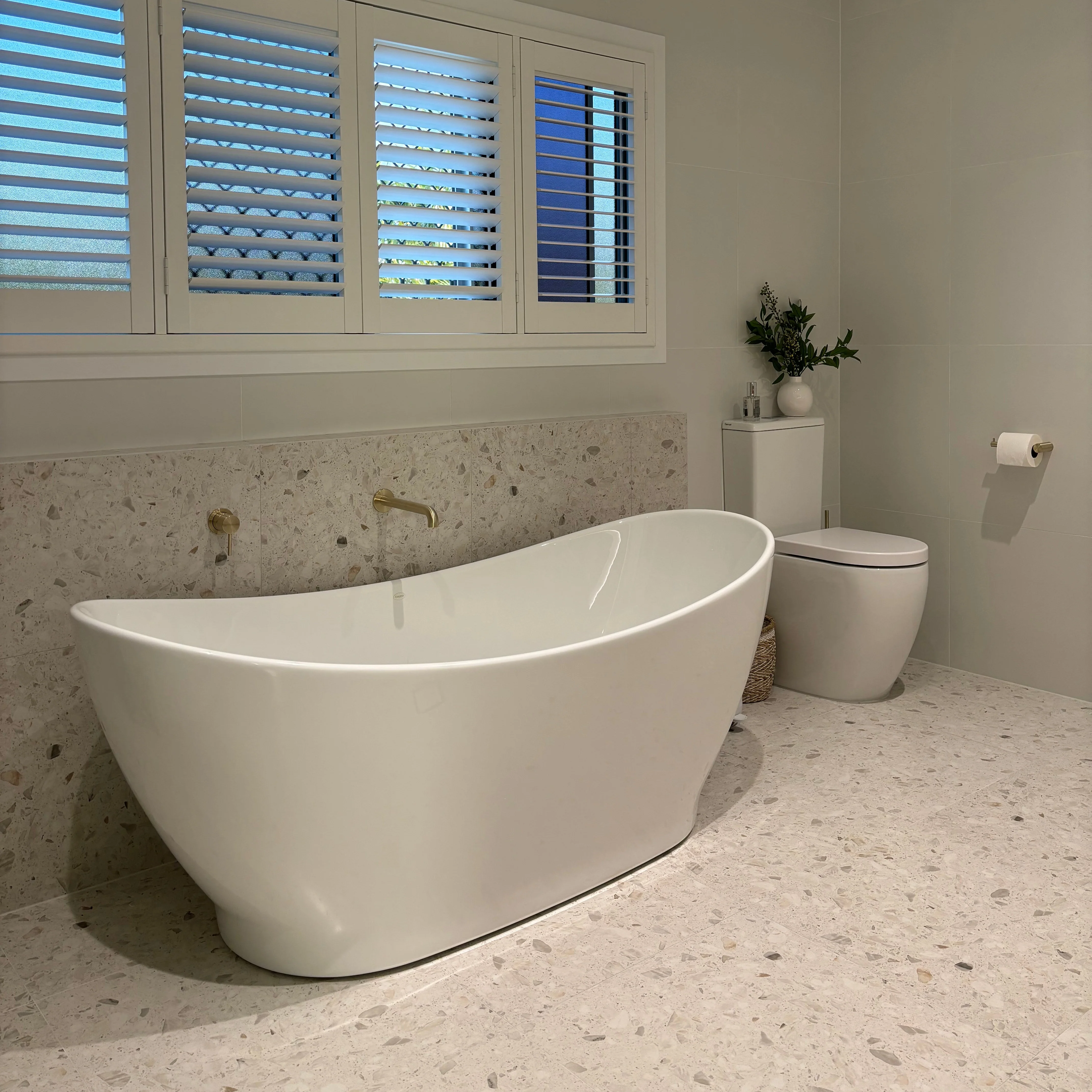 Antique Terrazzo Stone Marshmallow Matte Shine - Image 7