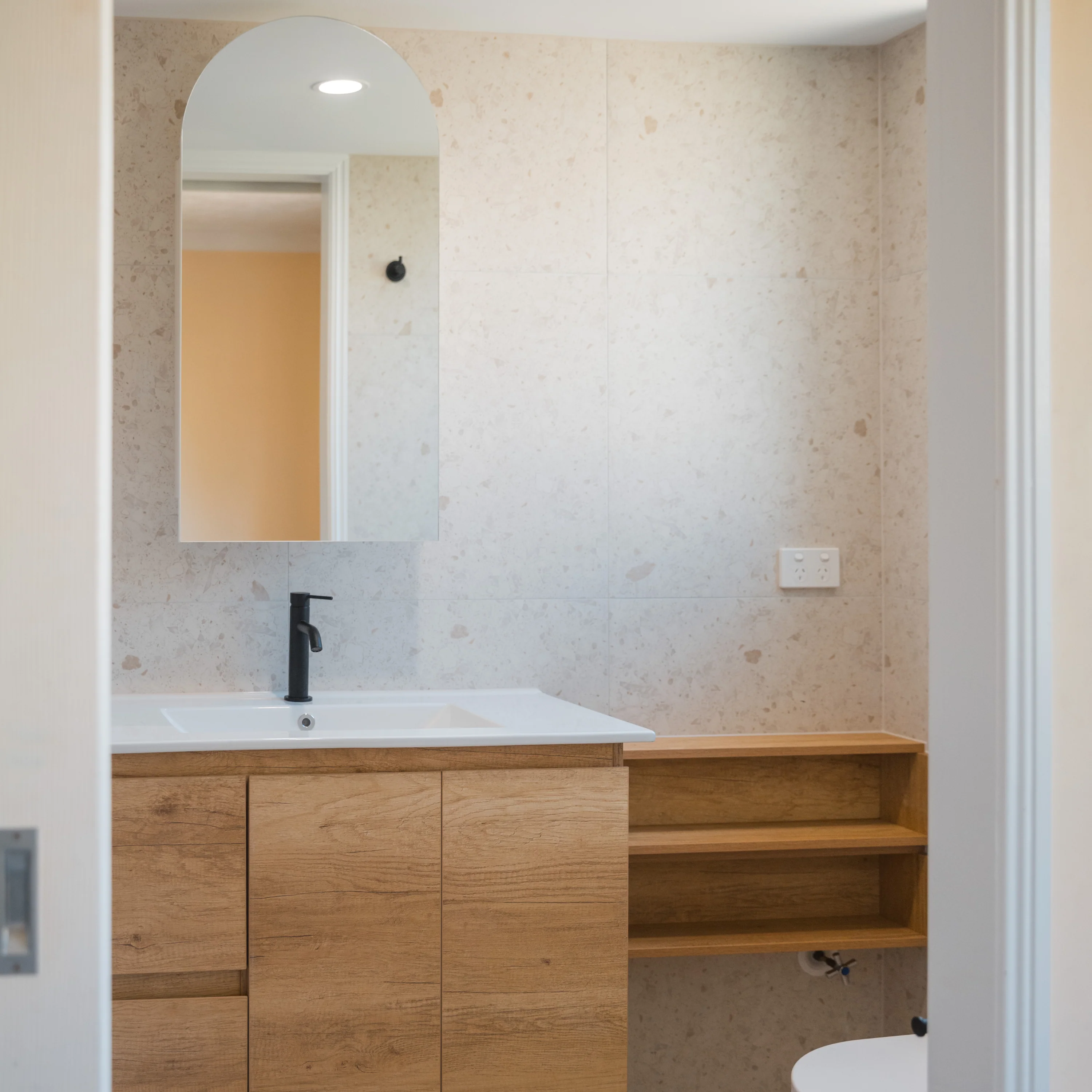 Antique Terrazzo Stone Marshmallow Matte Shine - Image 9