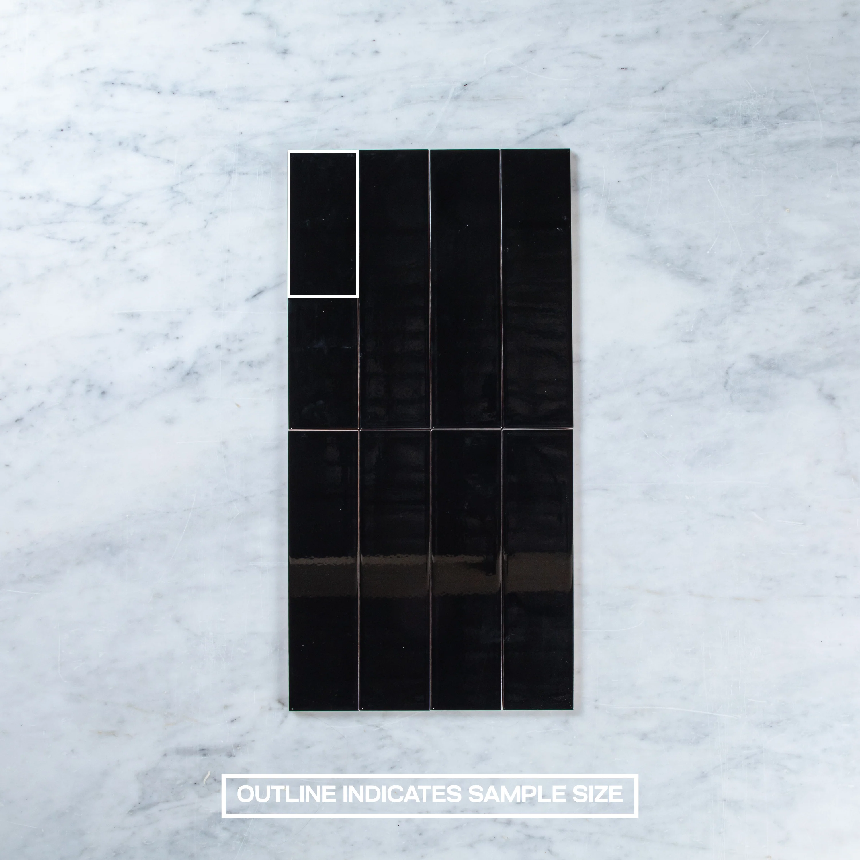 Black Gloss 75 x 300 - Image 4