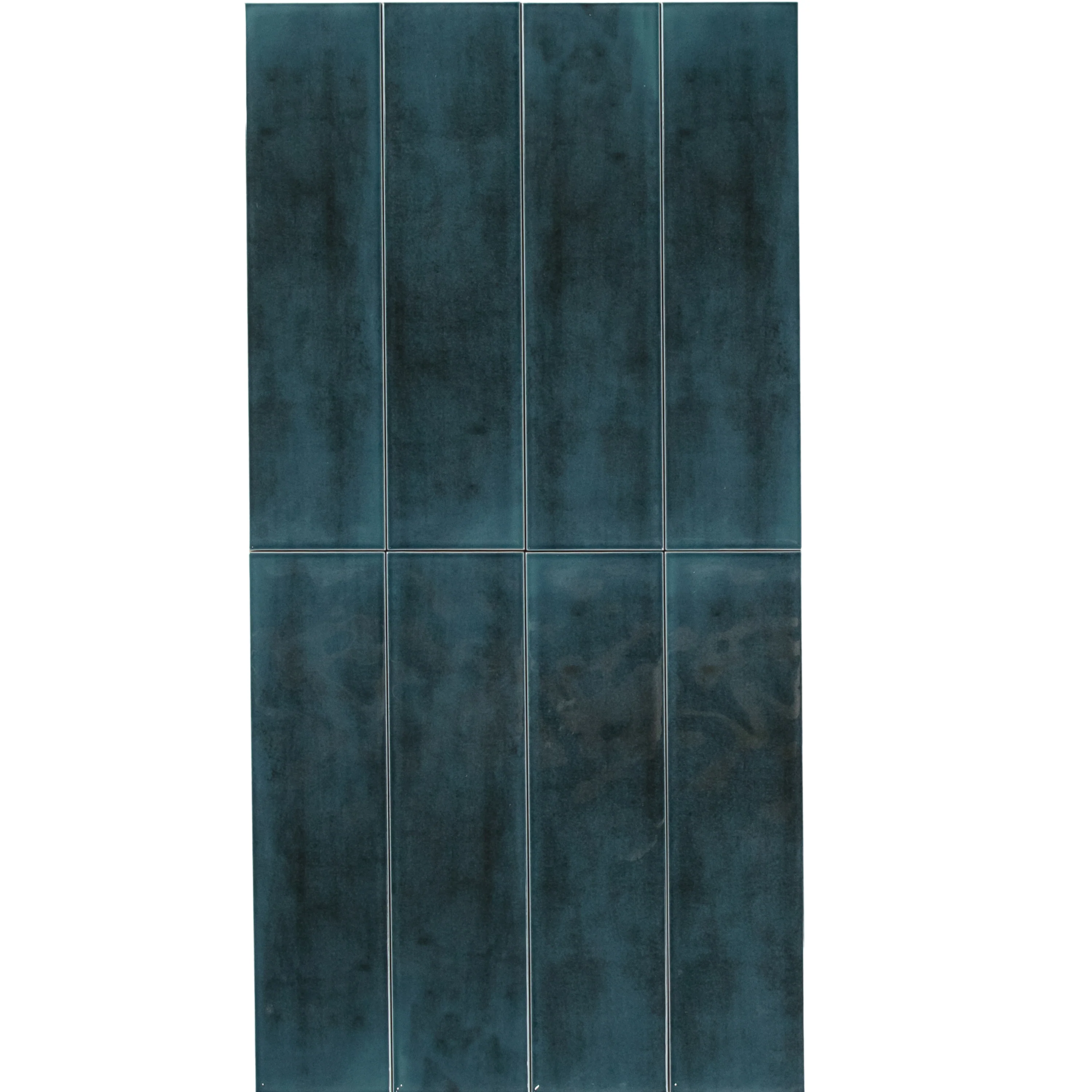 Boutique Navy Blue Gloss Subway Ripple - Image 3