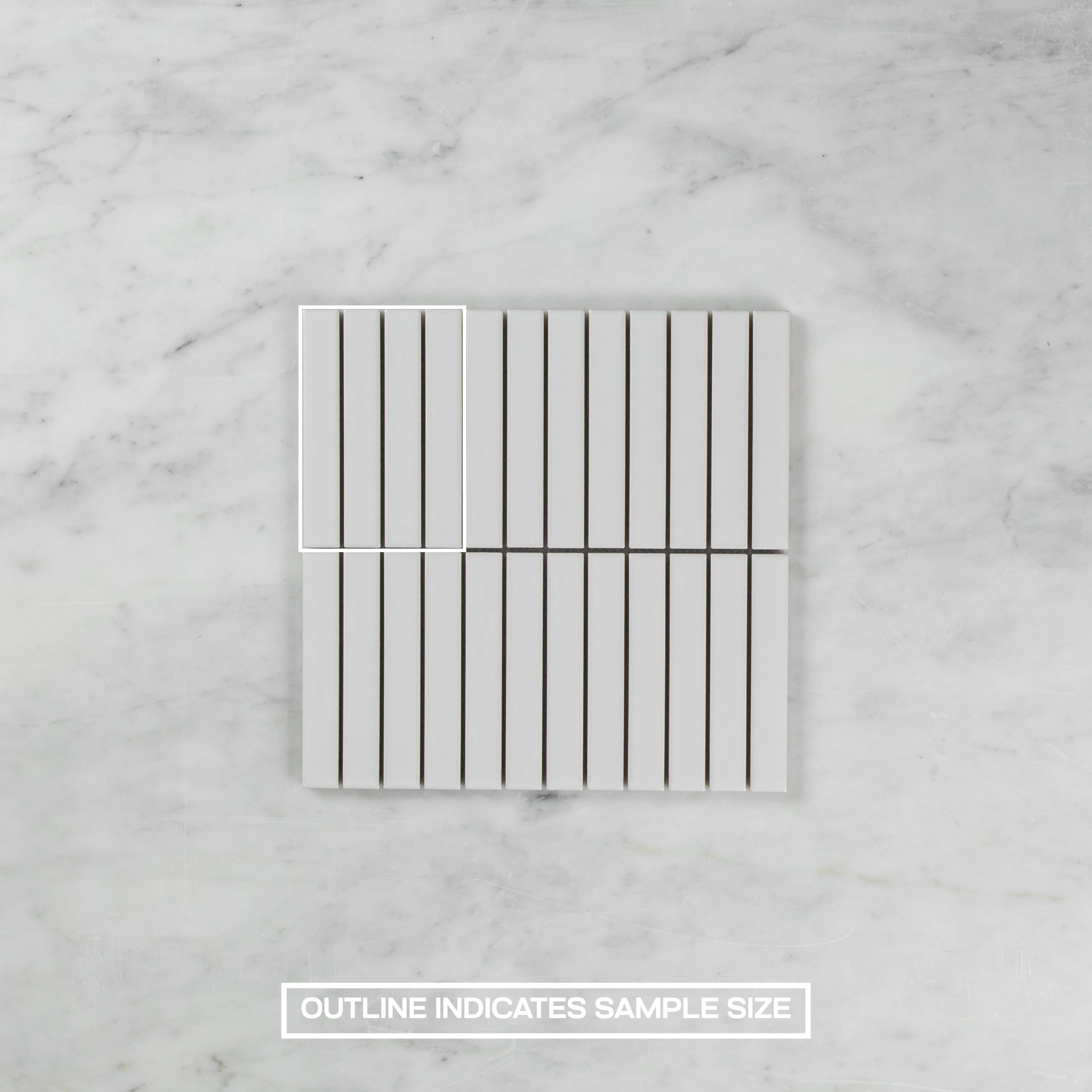 Byron Kit Kat Gloss White Mosaic - Image 4