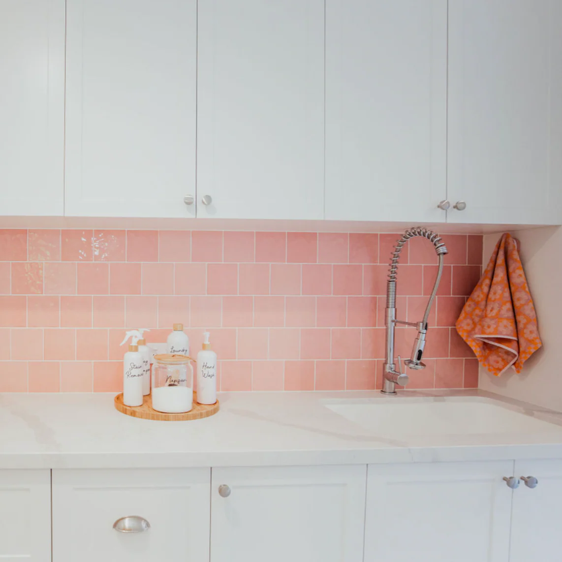 Casablanca Pink Gloss Square - Image 2