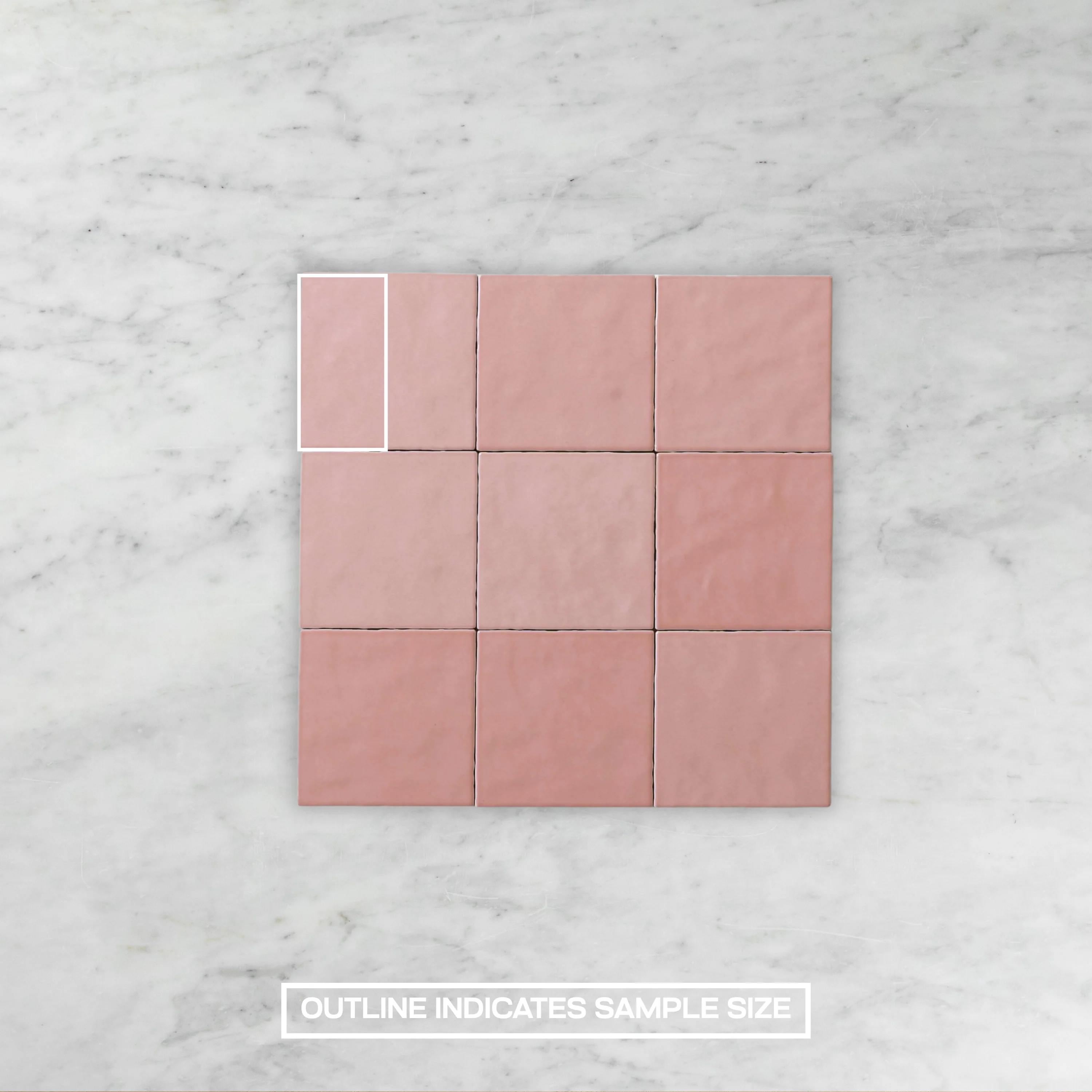 Casablanca Pink Gloss Square - Image 5