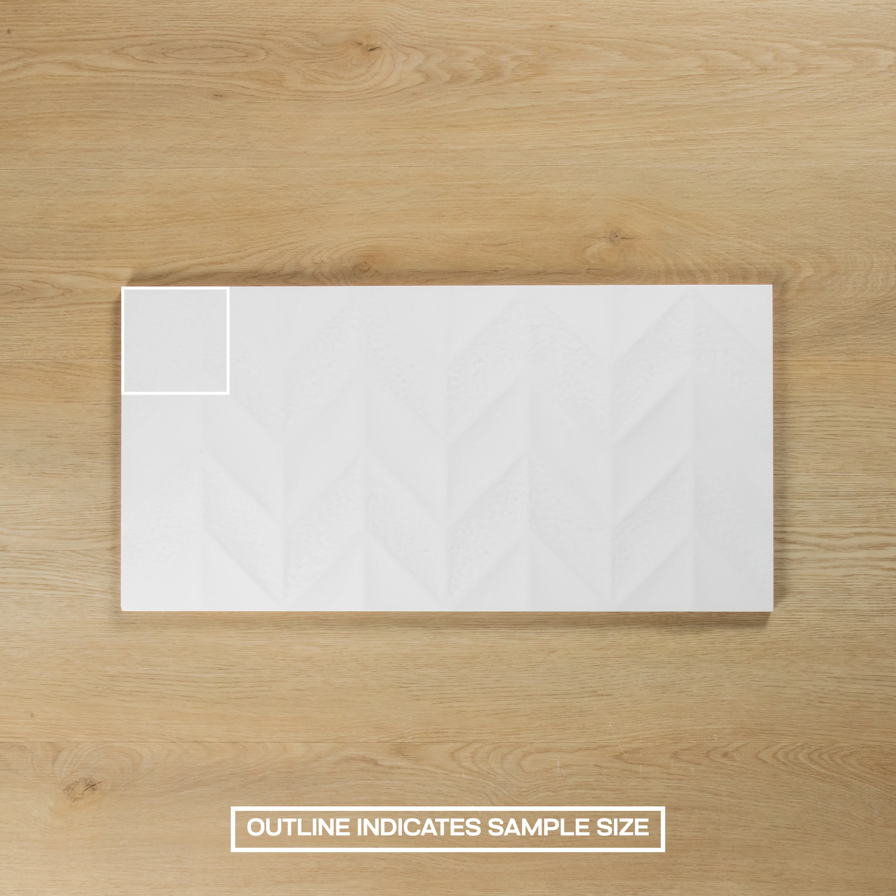 Chevron White Gloss - Image 4