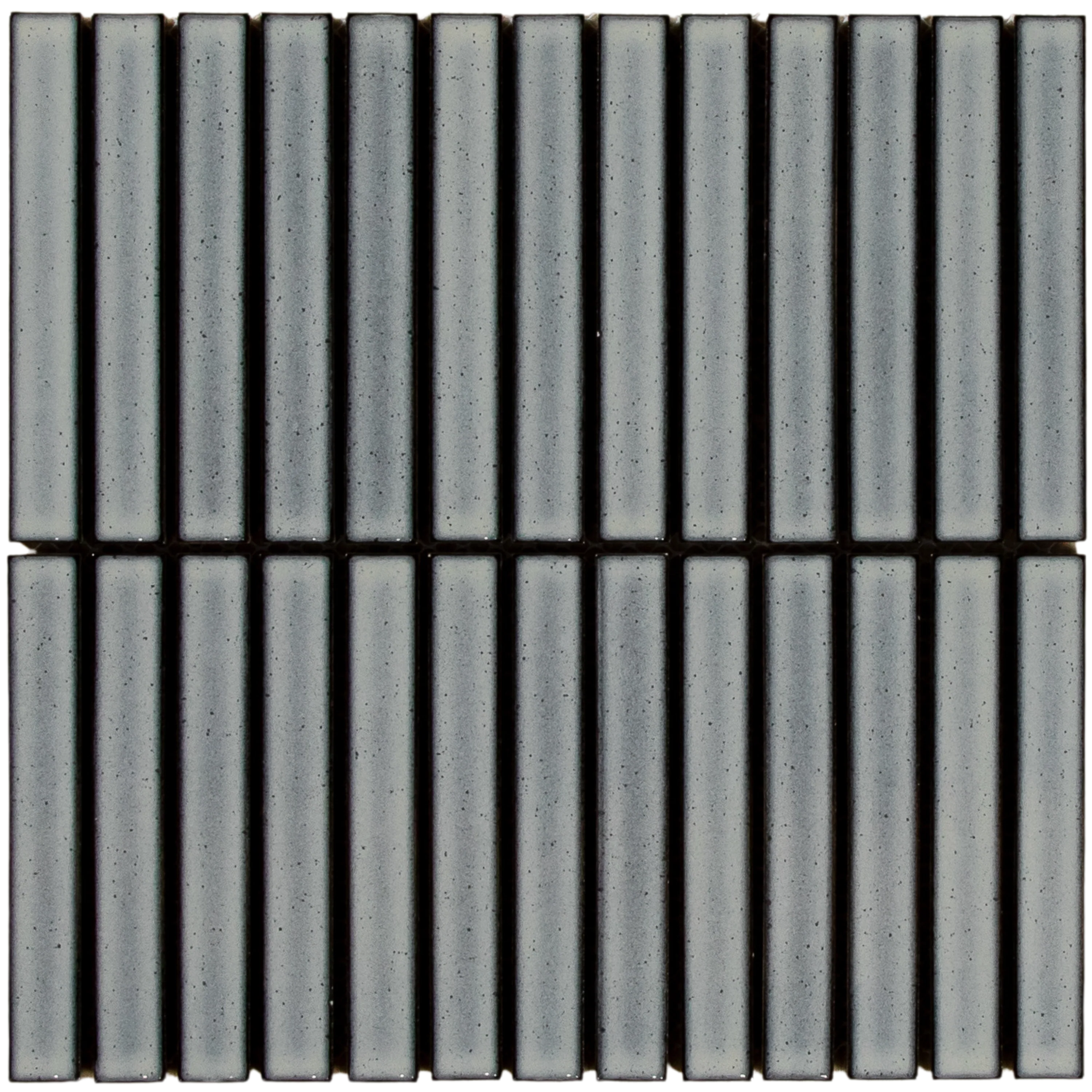 Clovelly Antique Grey Gloss Concave Kit Kat Mosaic - Image 3