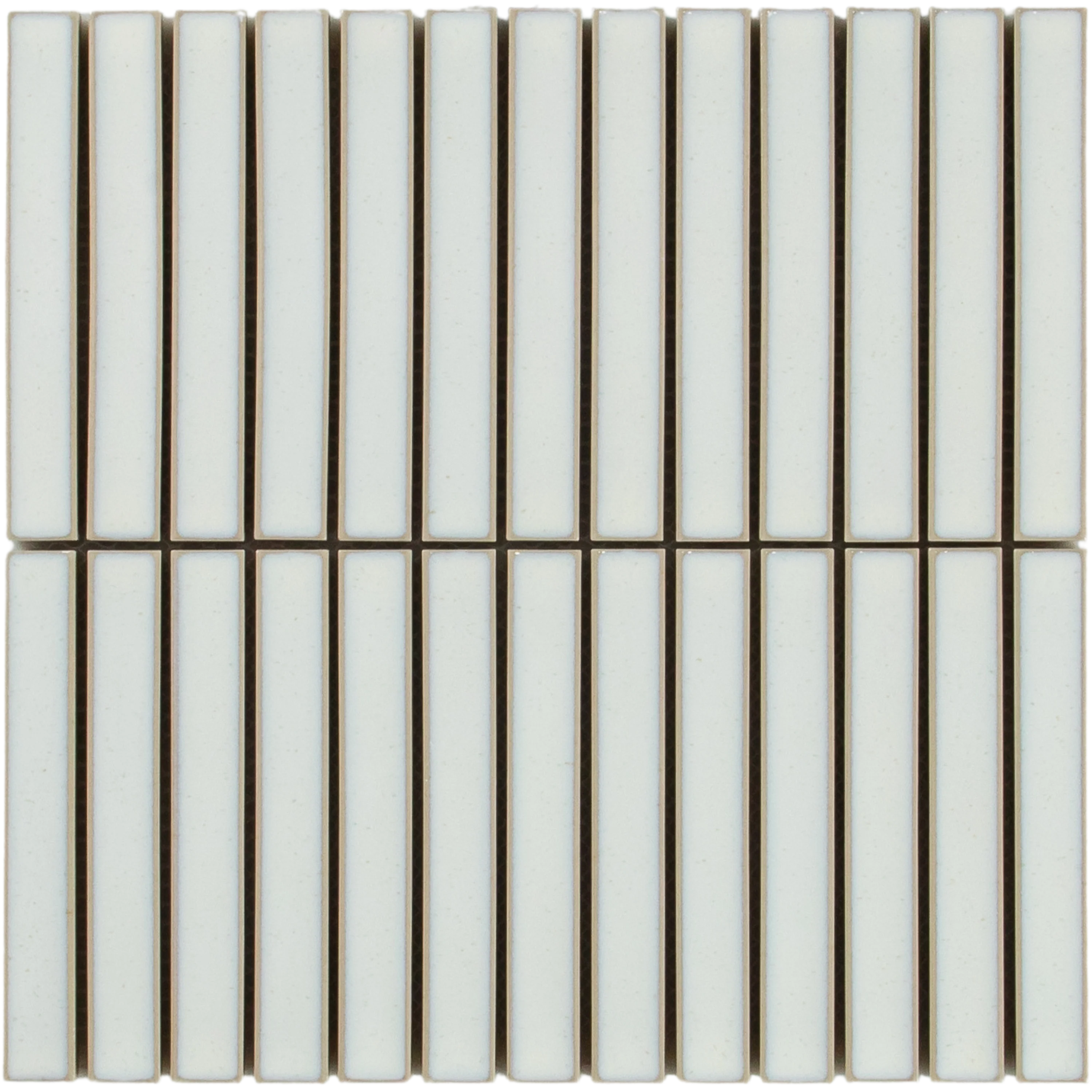Clovelly Antique White Gloss Concave Kit Kat Mosaic - Image 3
