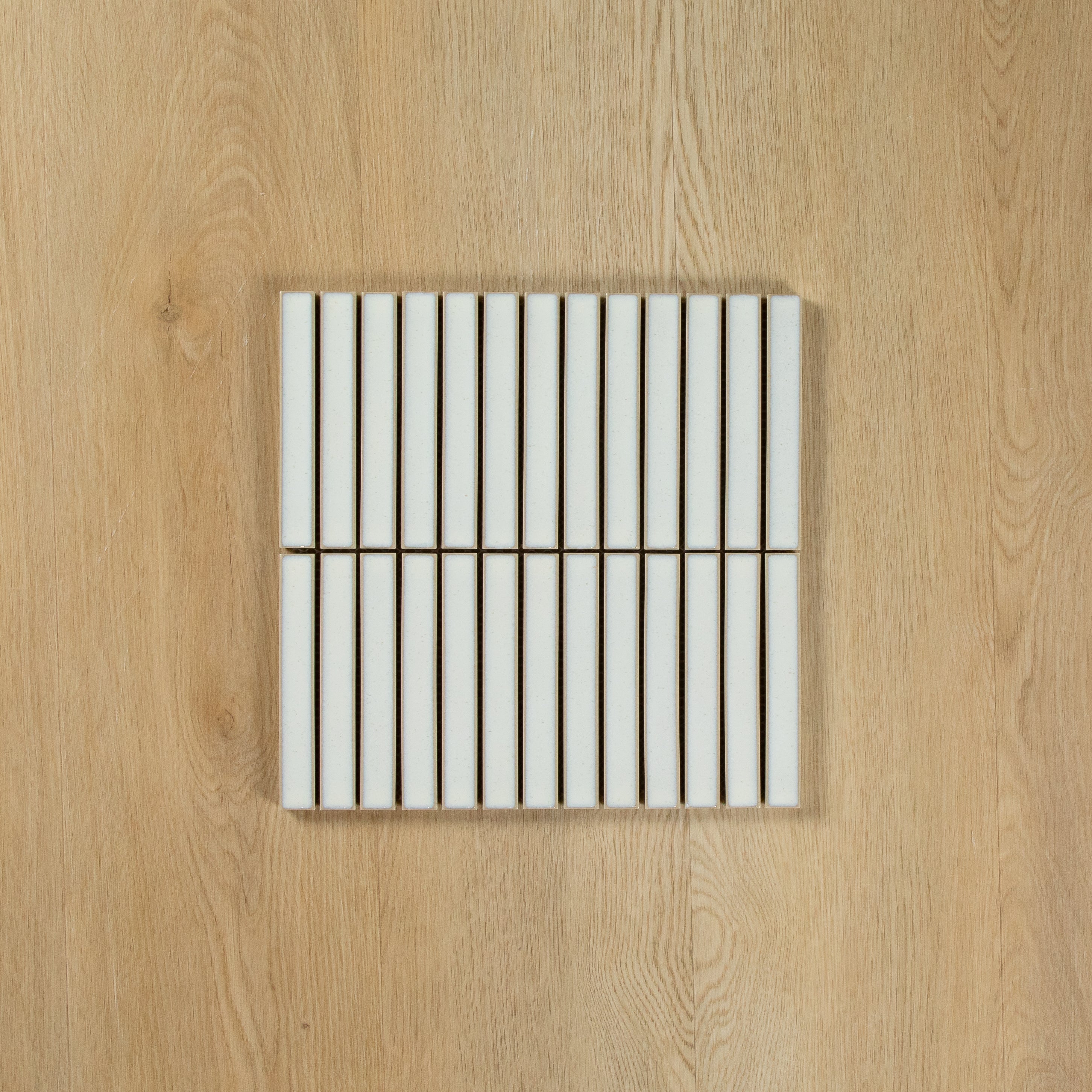 Clovelly Antique White Gloss Concave Kit Kat Mosaic - Image 5
