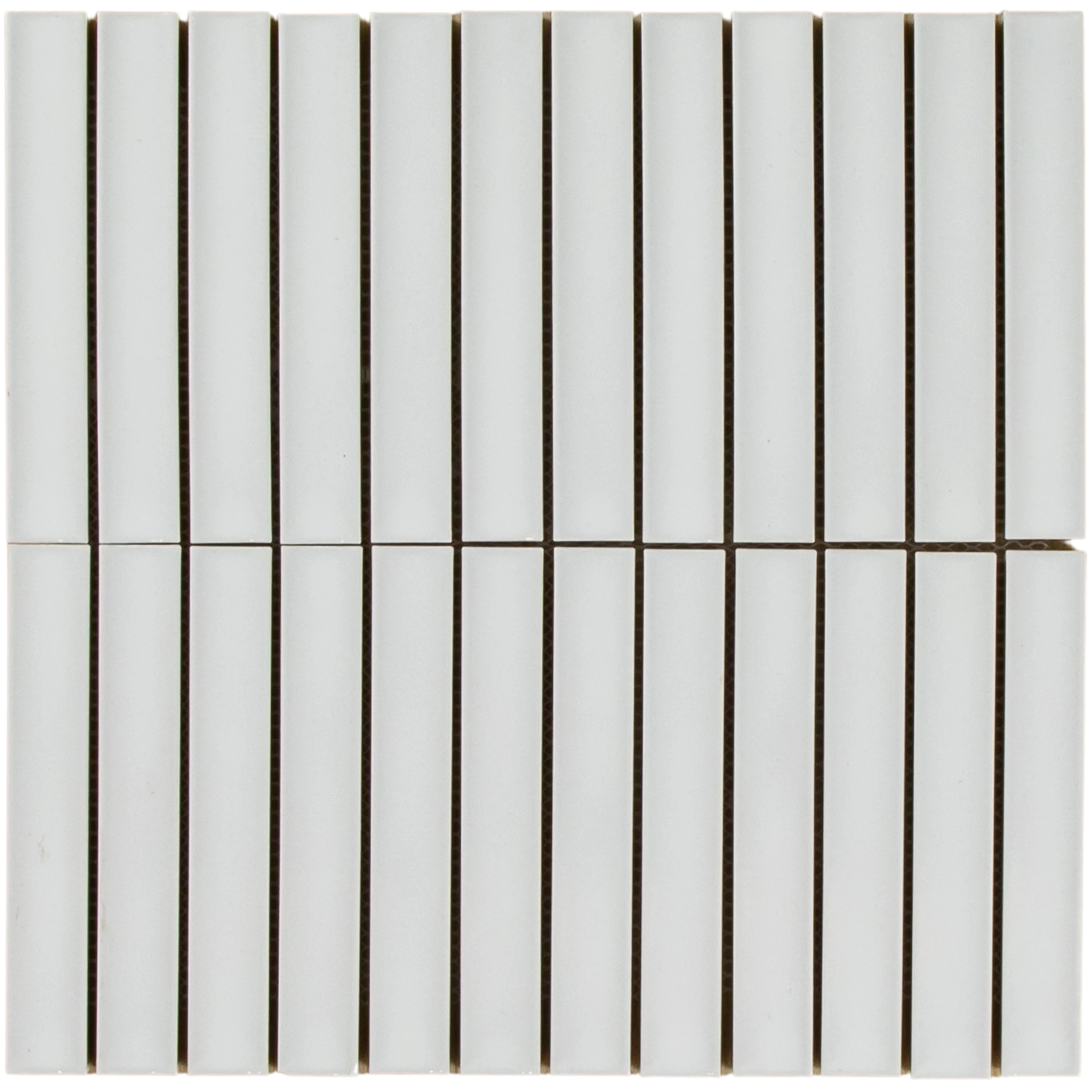Clovelly Snow White Gloss Concave Kit Kat Mosaic - Image 4