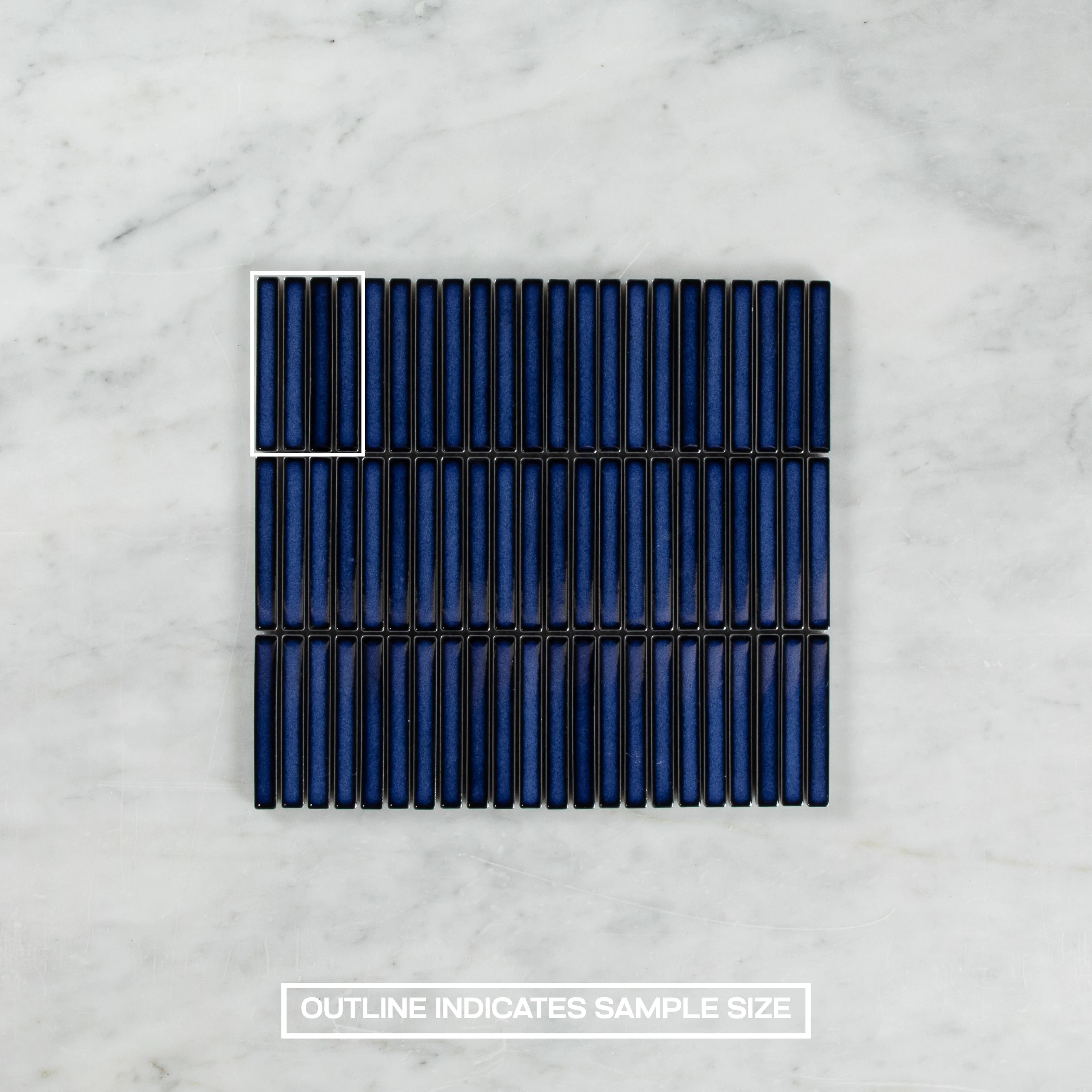 Cottesloe Antique Dark Blue Kit Kat Mosaic - Image 4