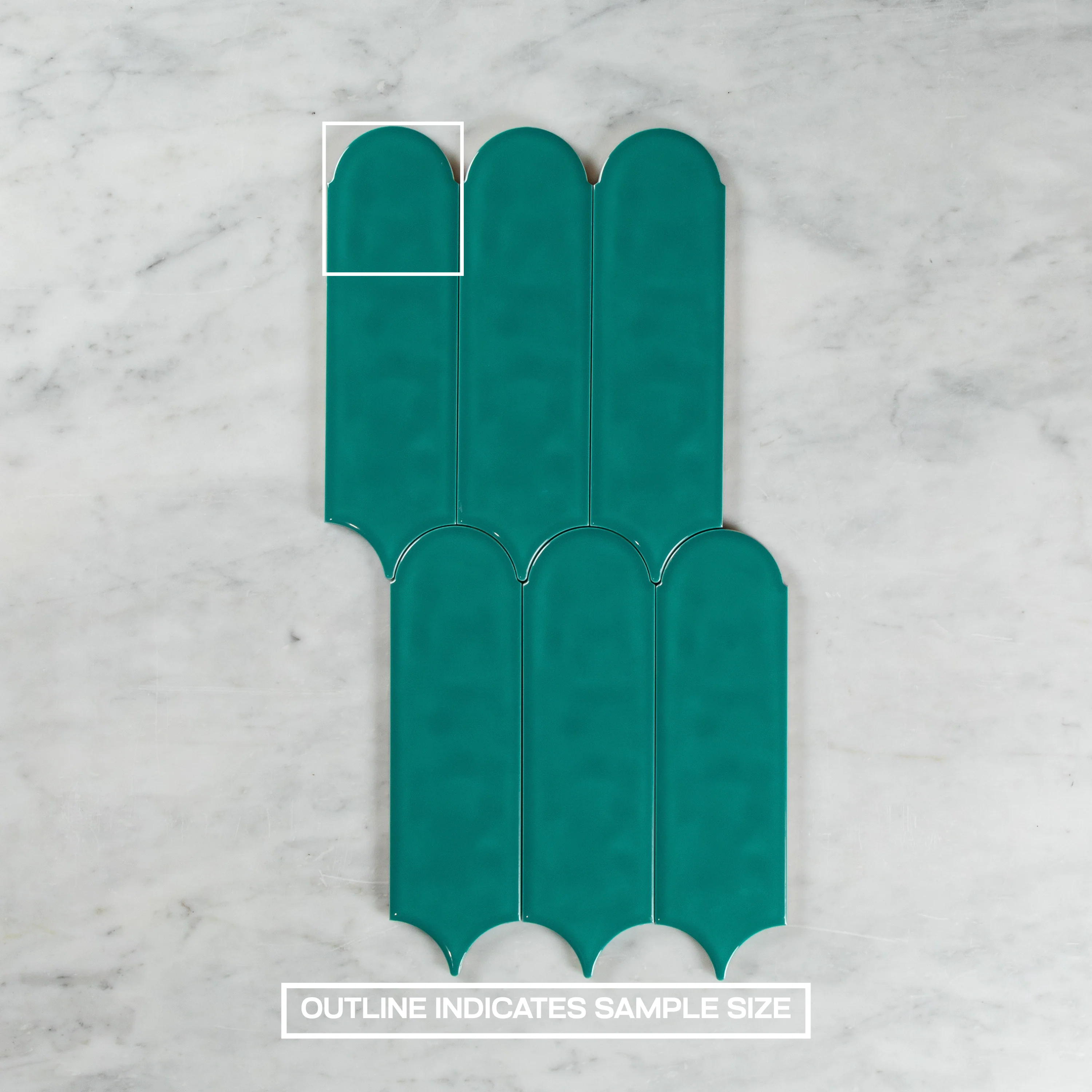 Flemmington Feather Green Ripple Gloss - Image 4