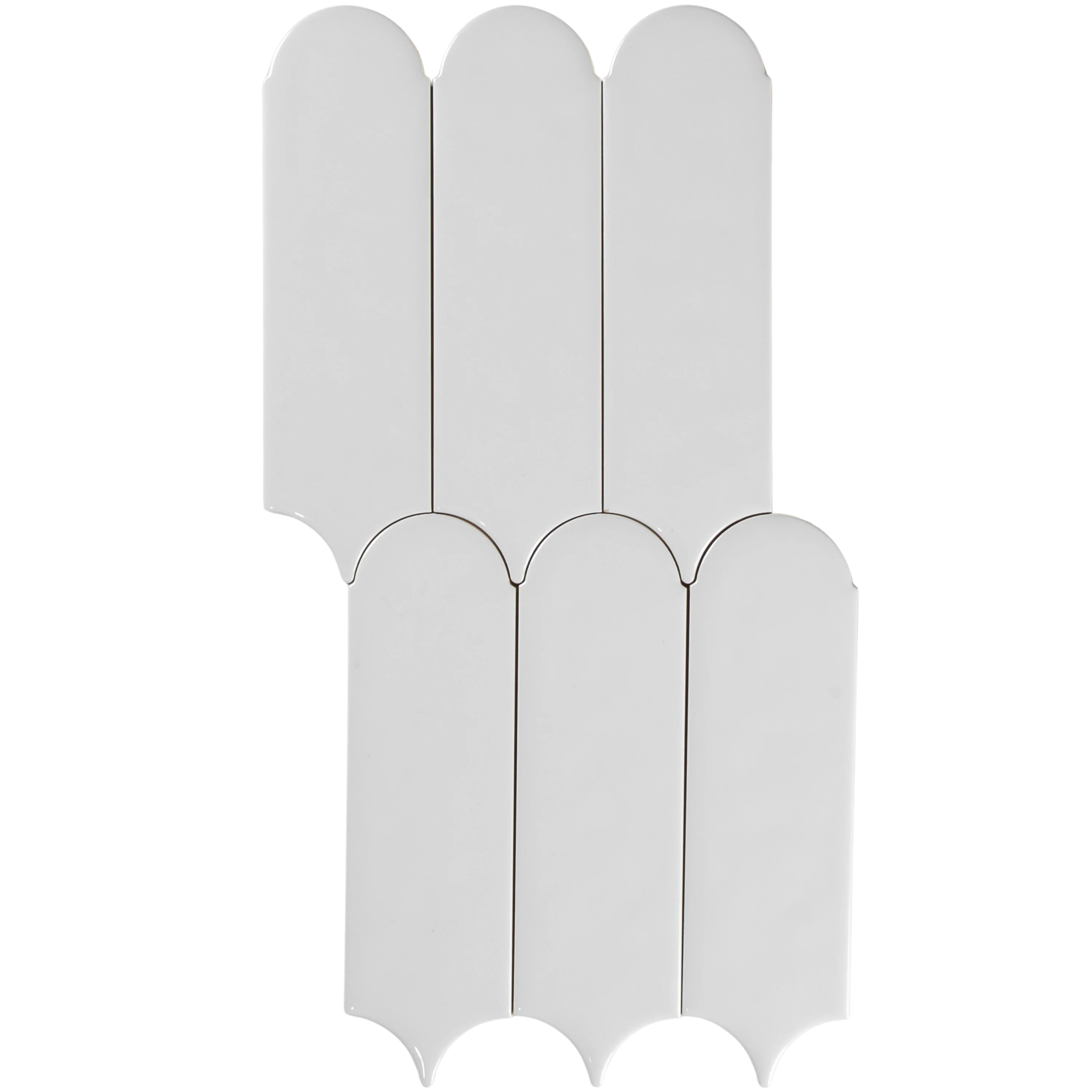 Flemmington Feather White Ripple Gloss - Image 3