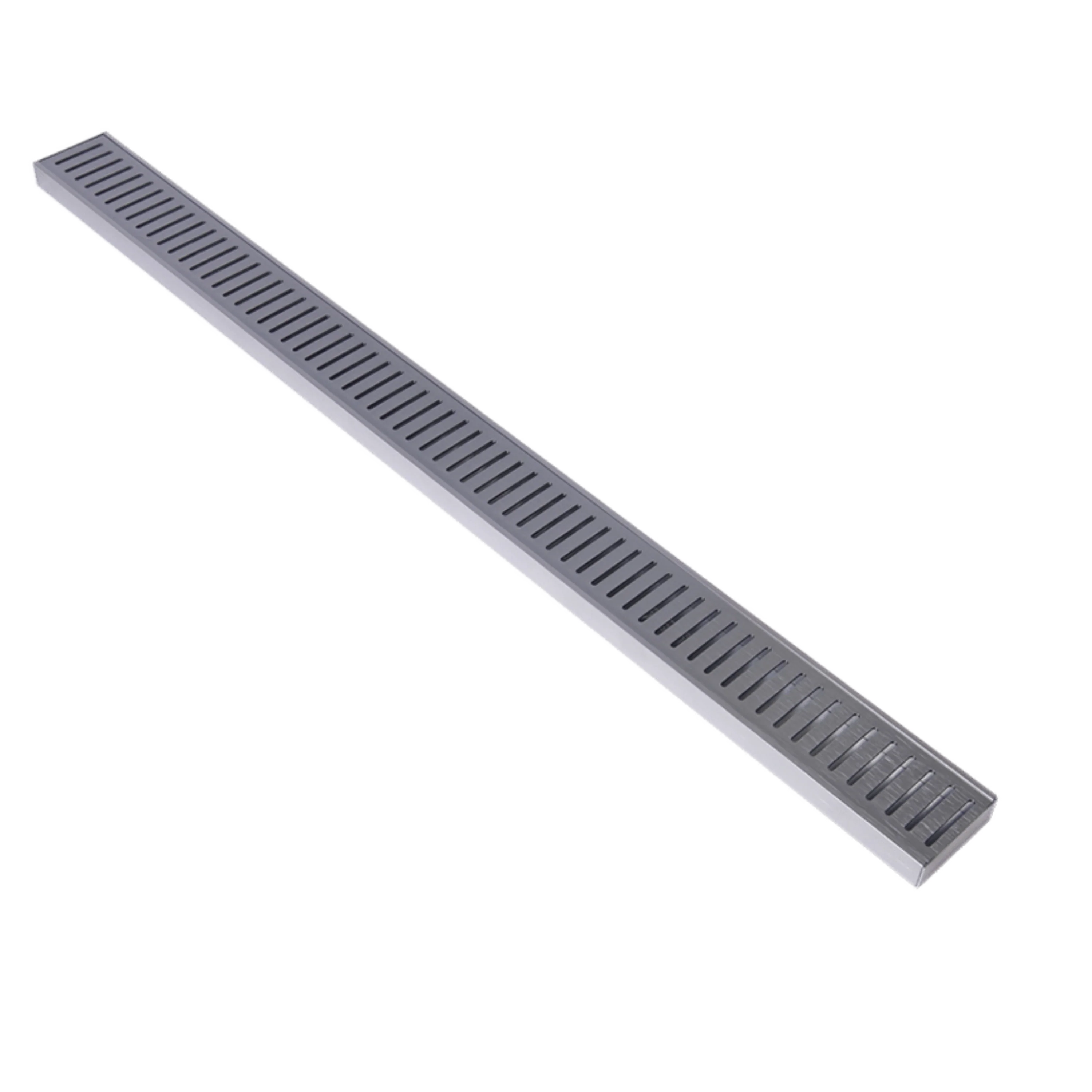 Lauxes Aluminium Celleni Silver Floor Grate 70mm x 23mm - Image 2