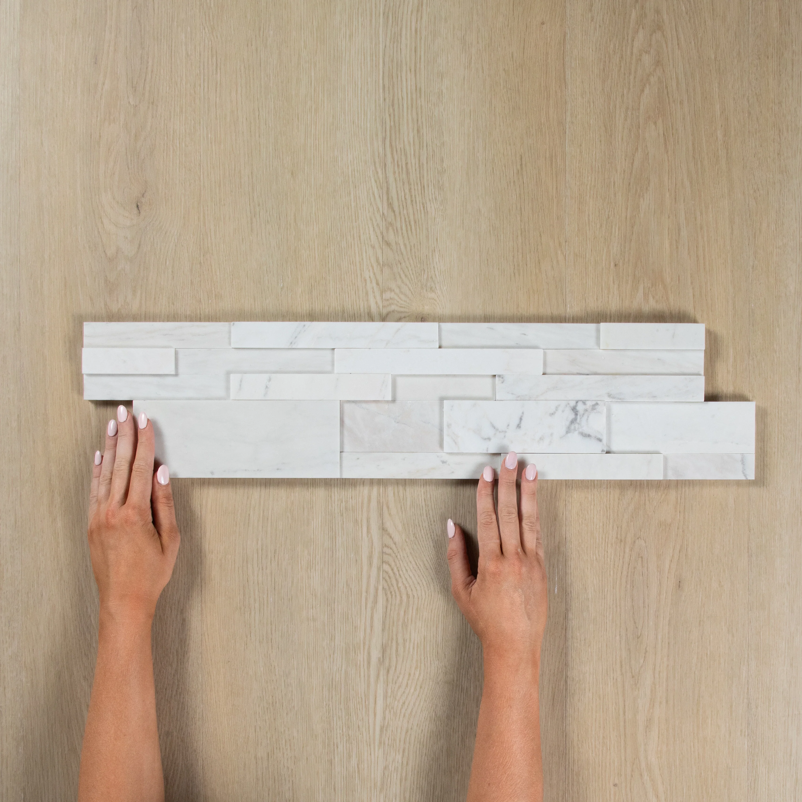 Milky White Honed Ledger Stone - Image 2