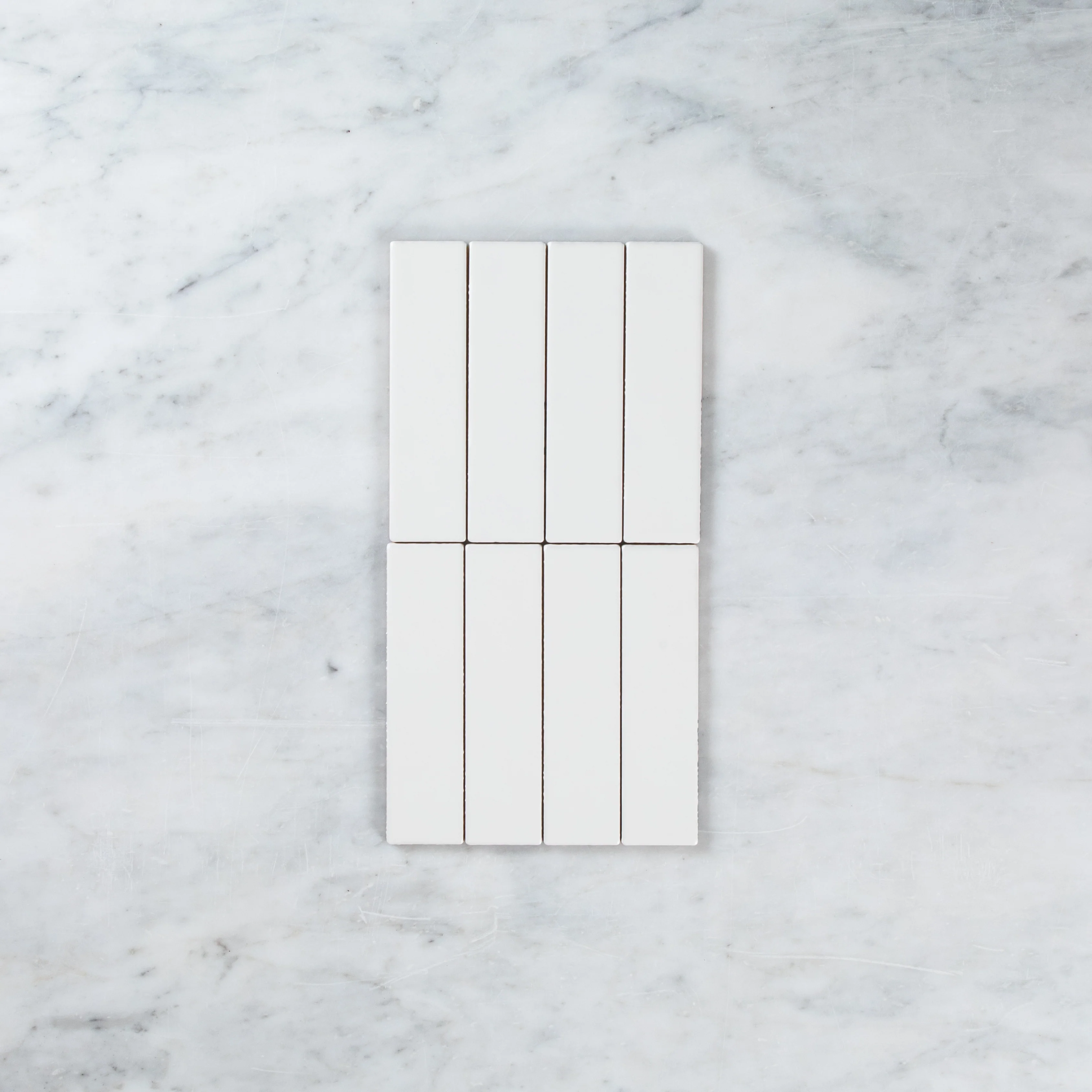 Noosa White Gloss Wave Subway