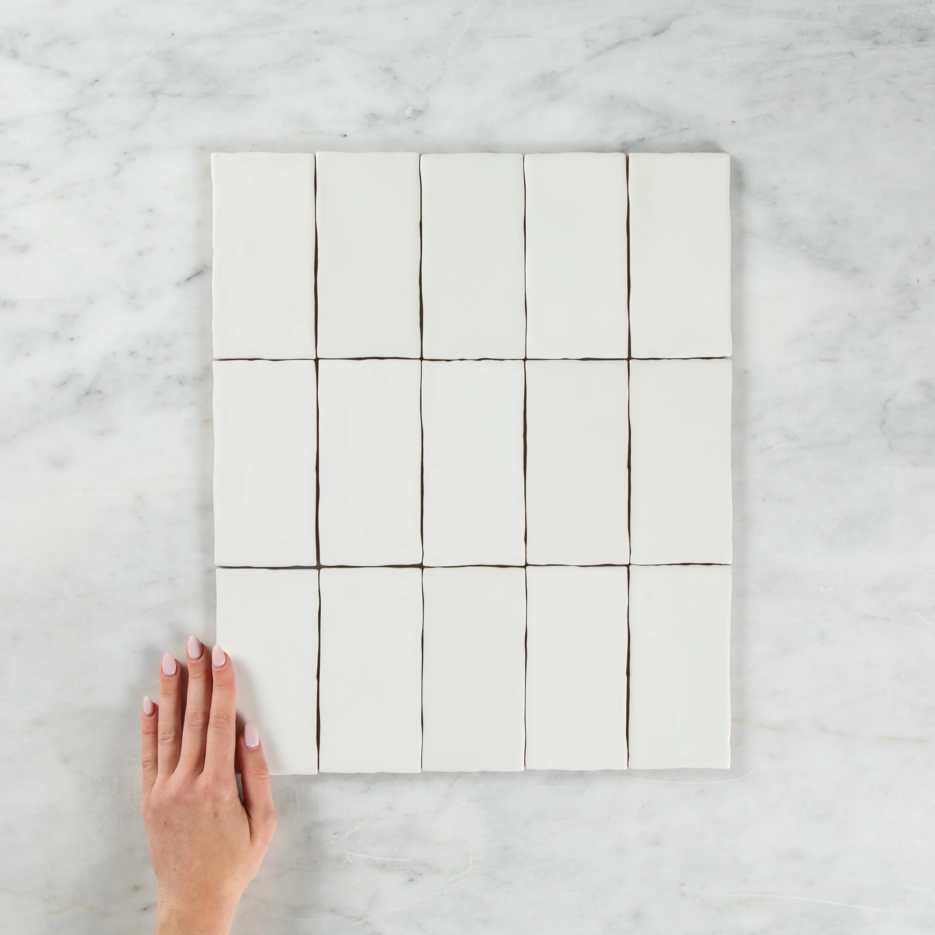 Noosa White Gloss Wave - Image 8