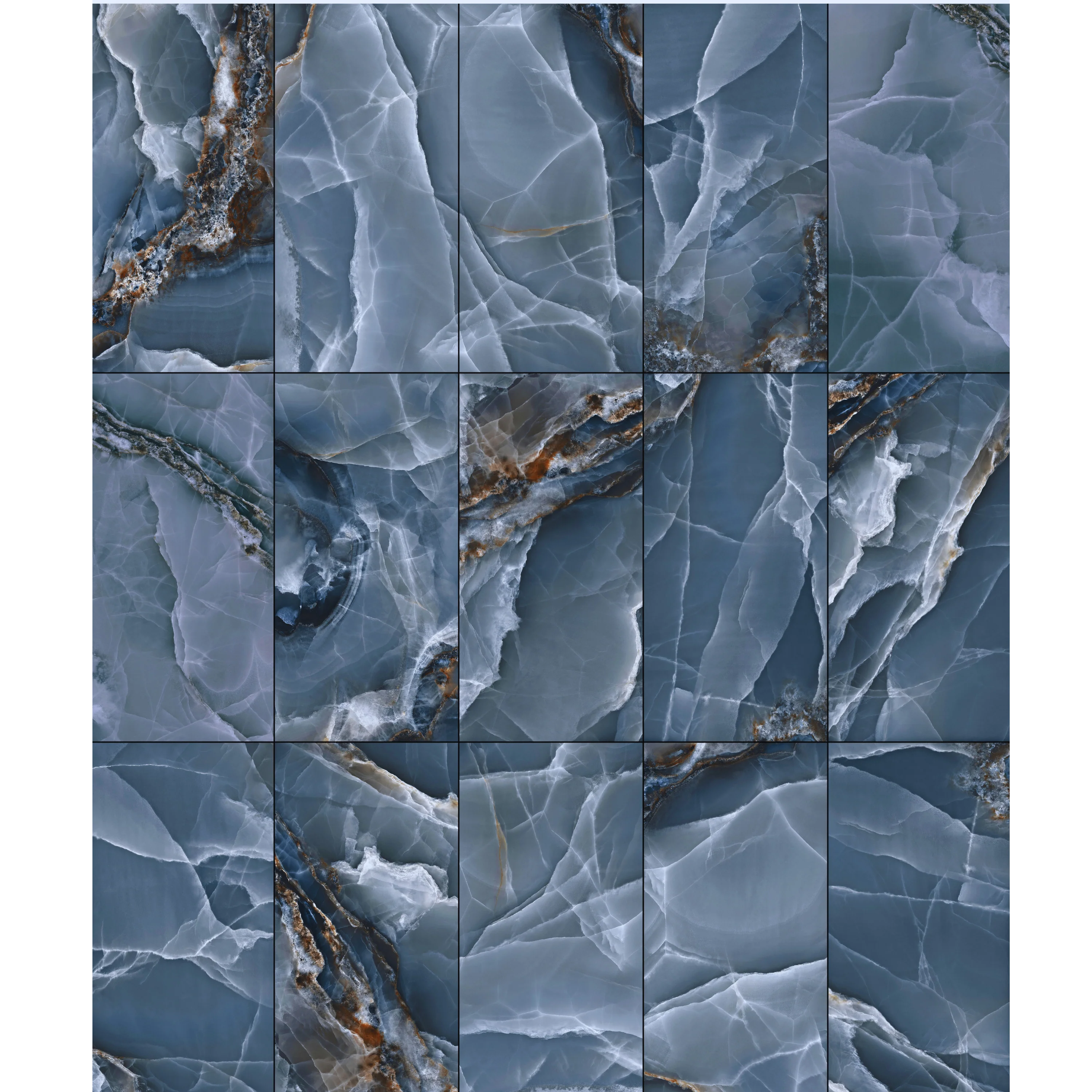 Onyx Aqua Blue Polished - Image 5