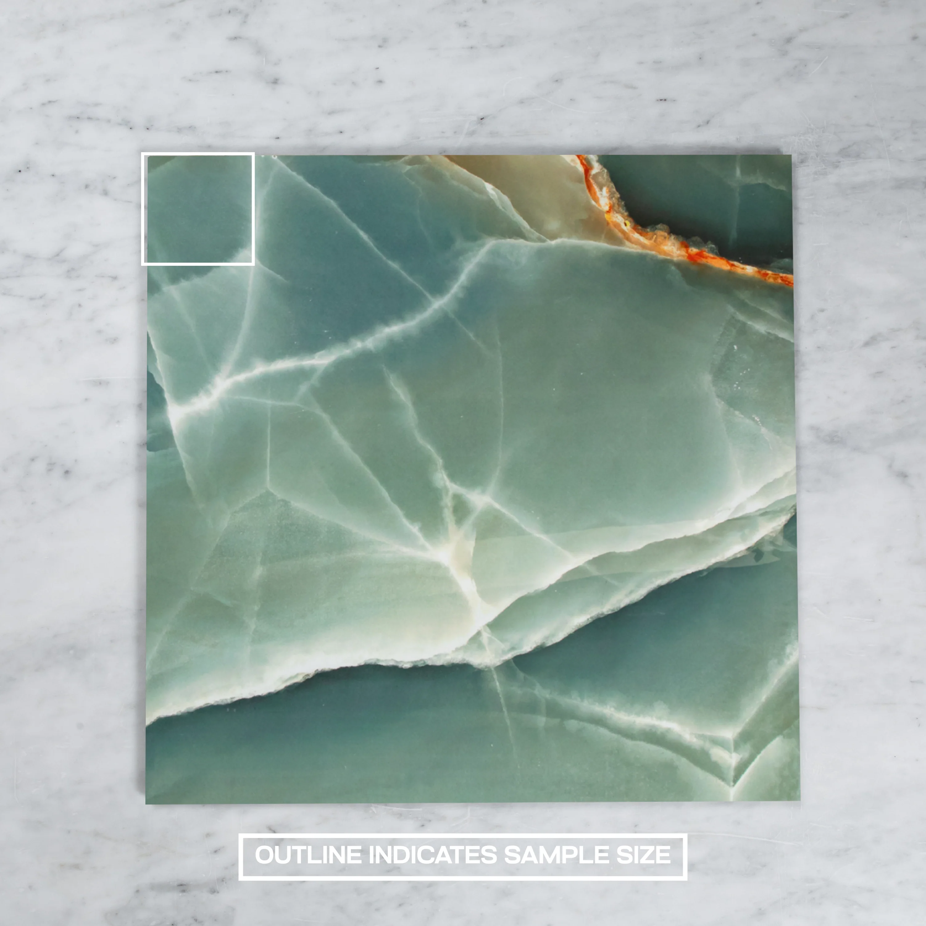 Onyx Aqua Green Polished - Image 2