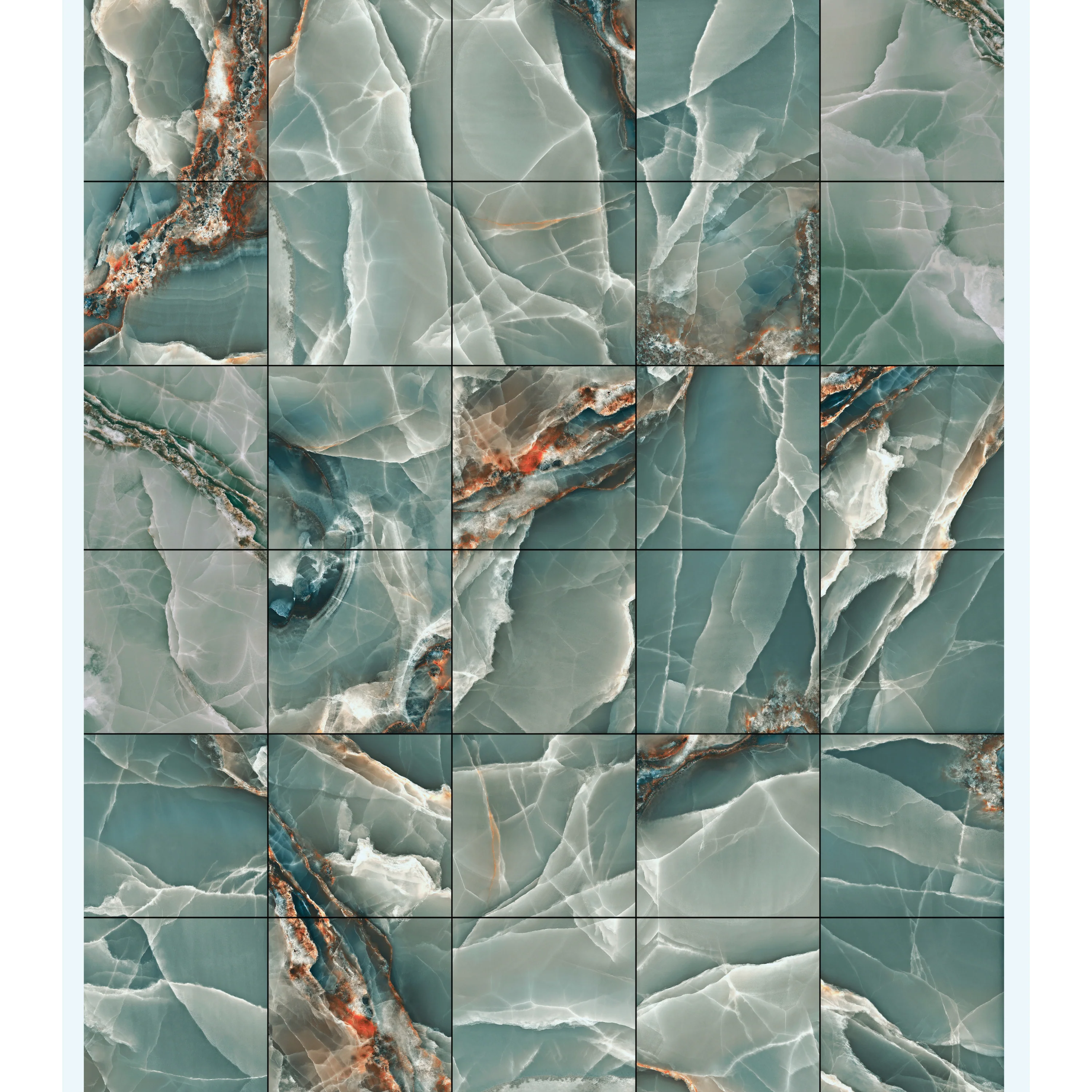 Onyx Aqua Green Polished - Image 4