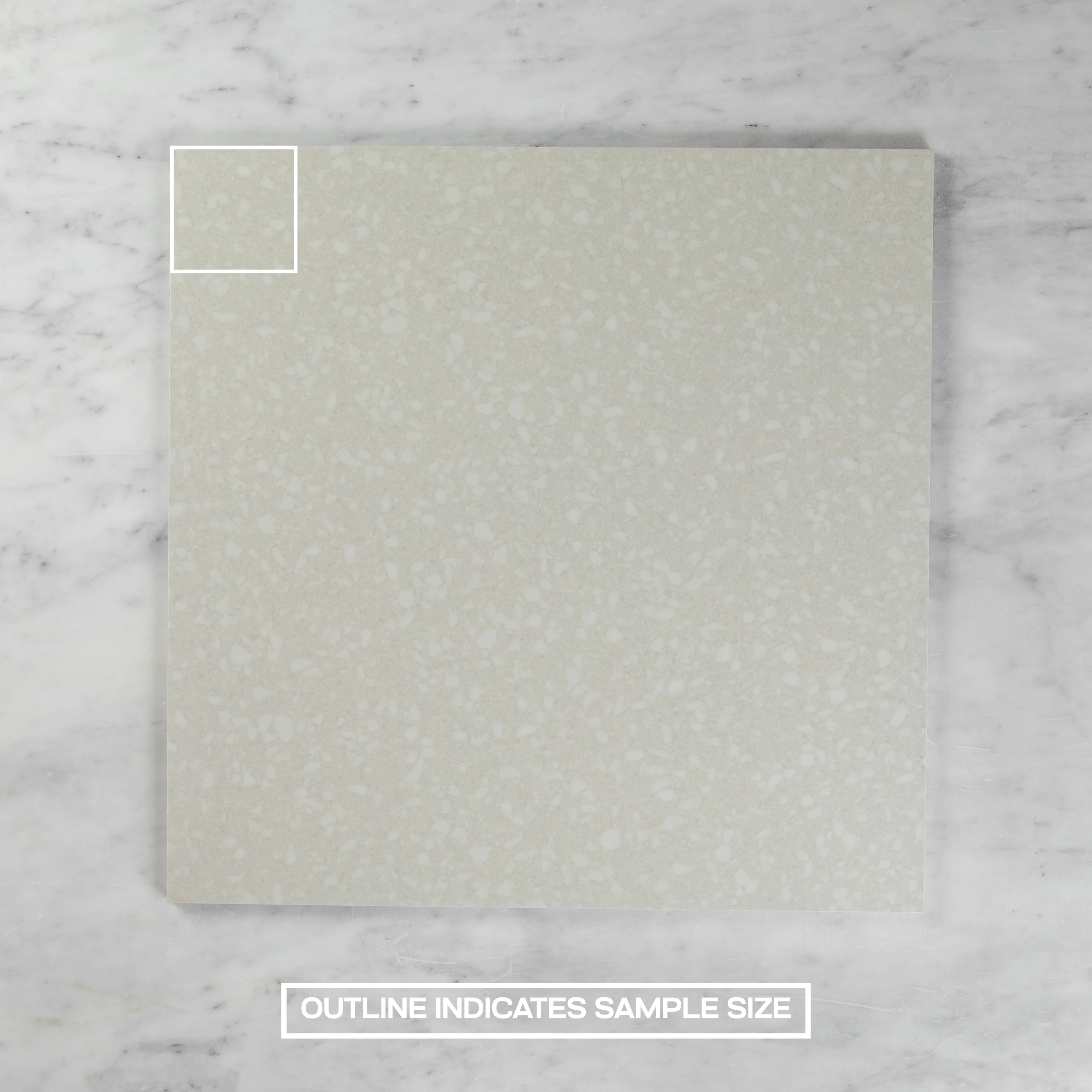 Paddington Terrazzo Light Grey Matte - Image 4