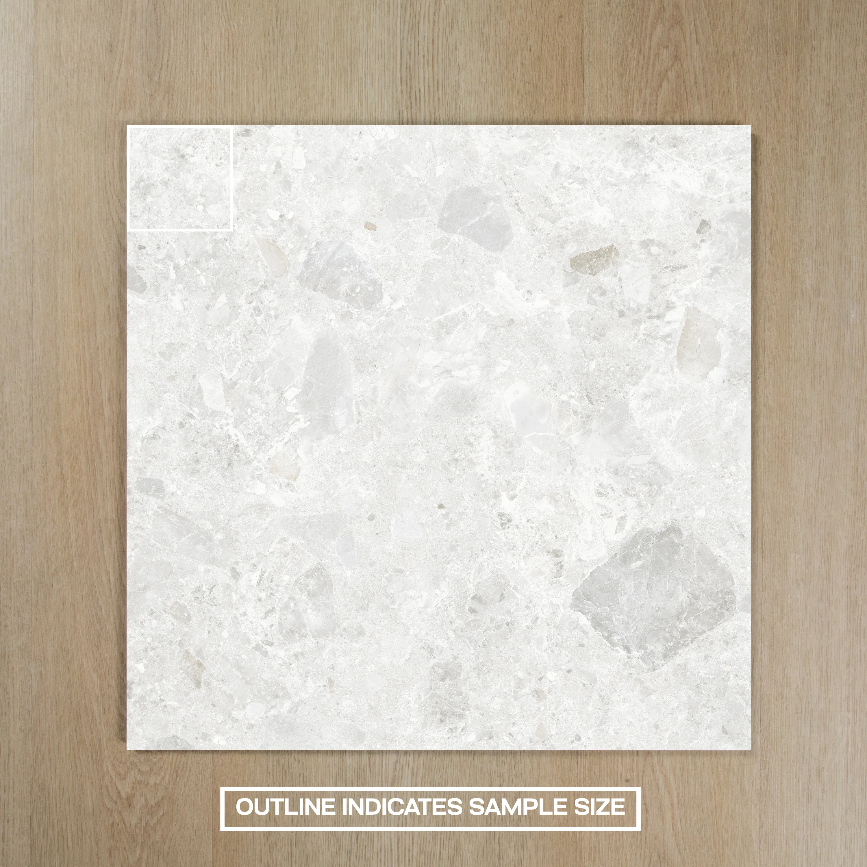 Pedregal Off White Terrazzo Matte - Image 4