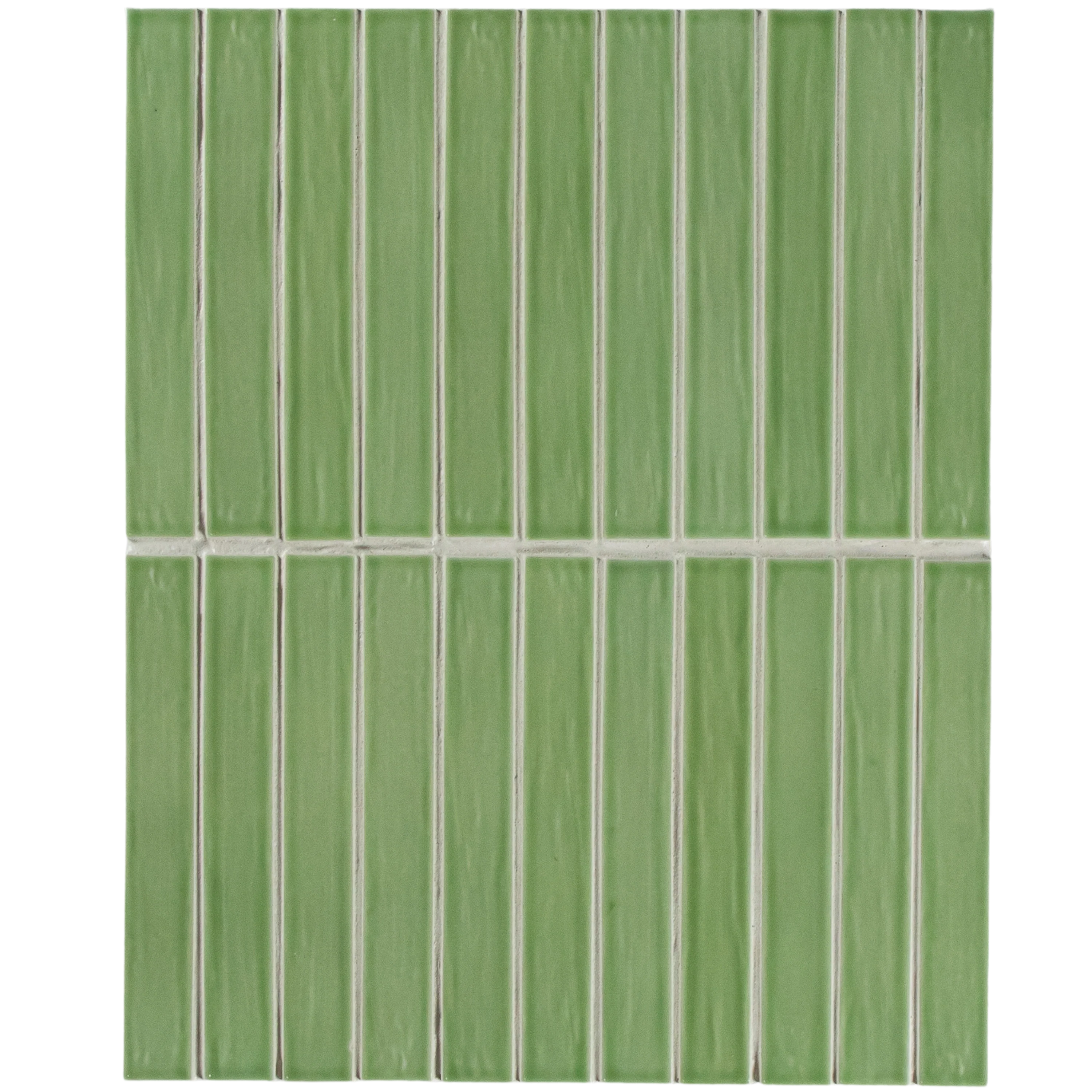 Porcelain Light Green Glossy Mosaic - Image 3
