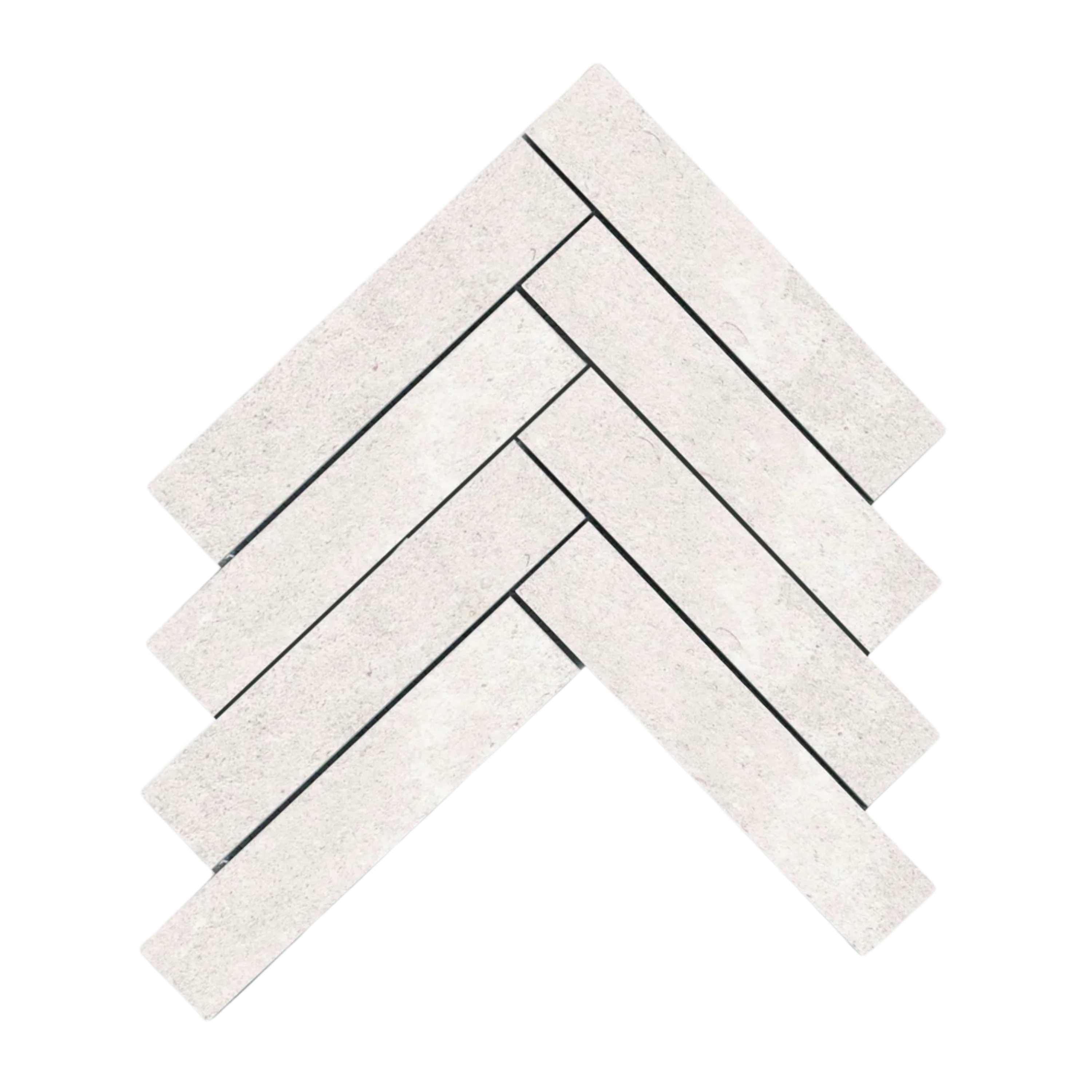 Provence Bianco Herringbone Mosaic - Image 3