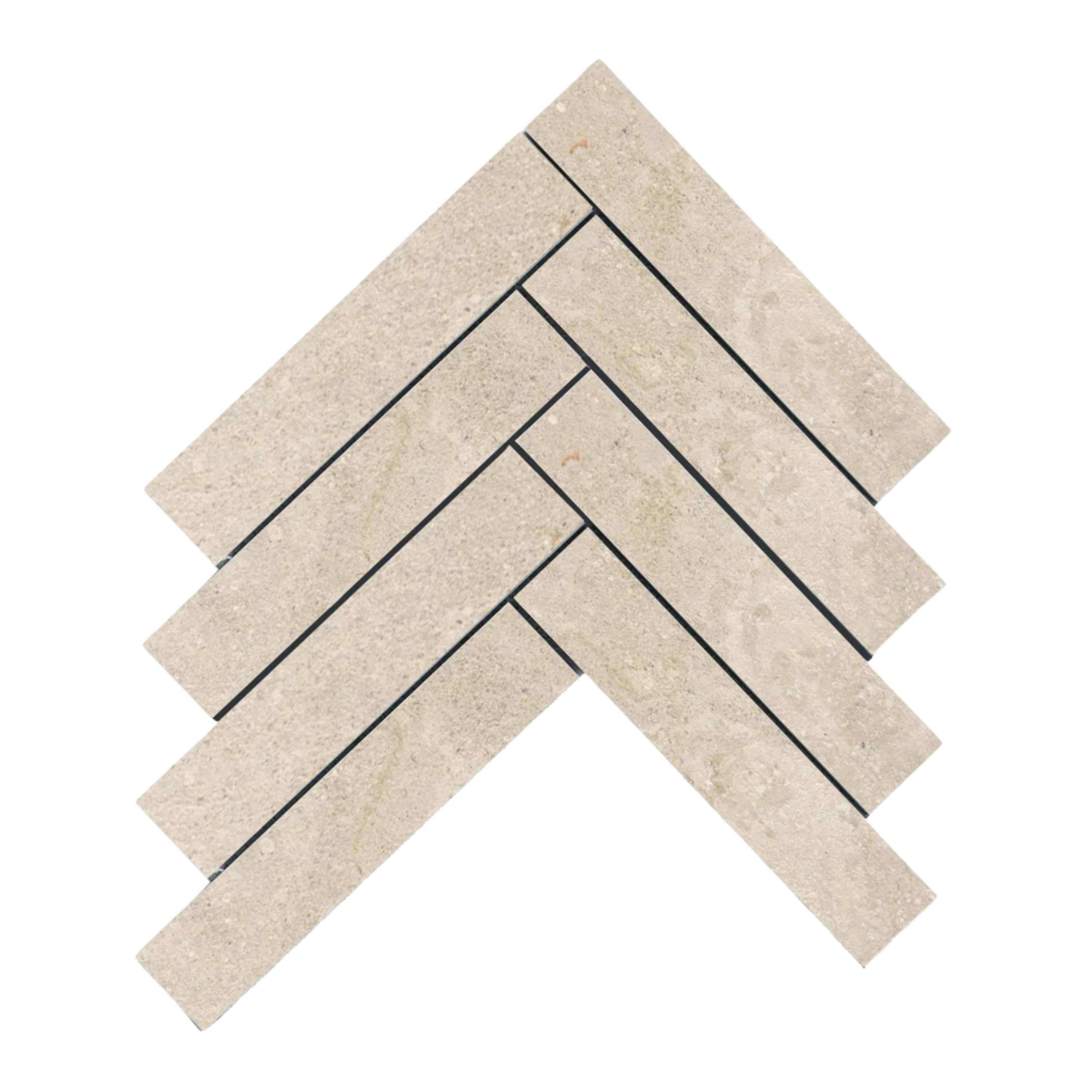 Provence Nature Herringbone Mosaic - Image 3
