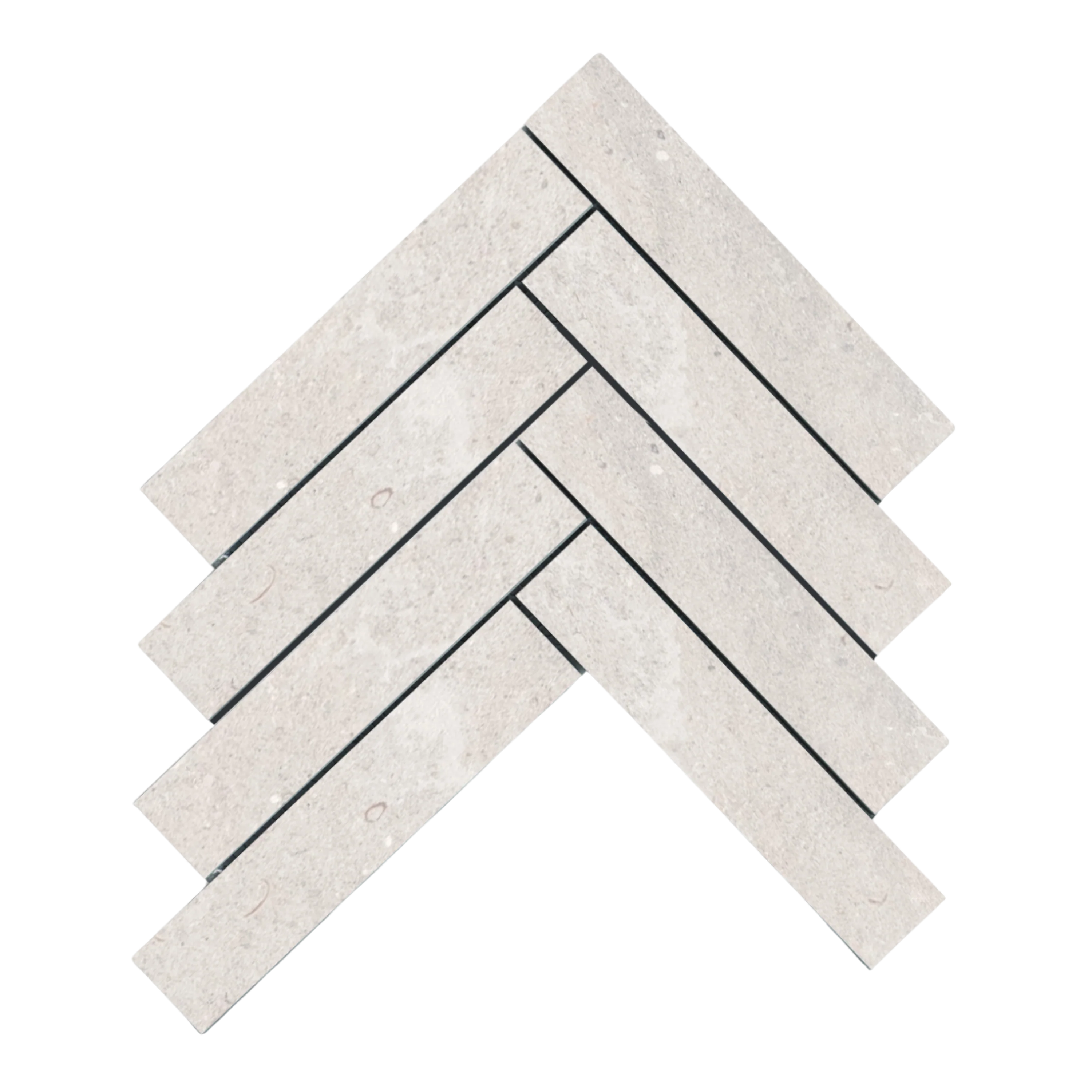 Provence Pearl Herringbone Mosaic - Image 3