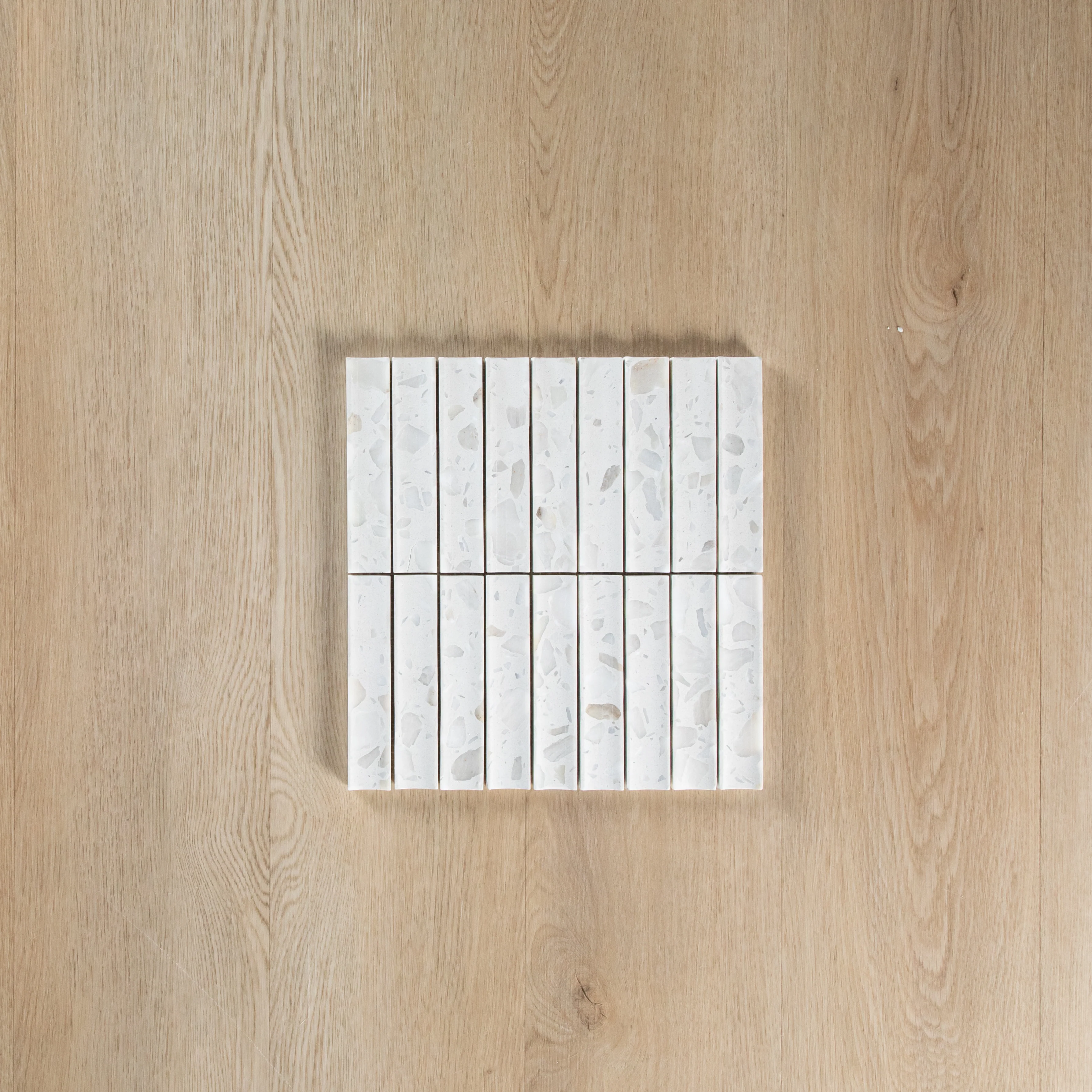 Real Terrazzo & Stone Honed Concave Mosaic - Image 2