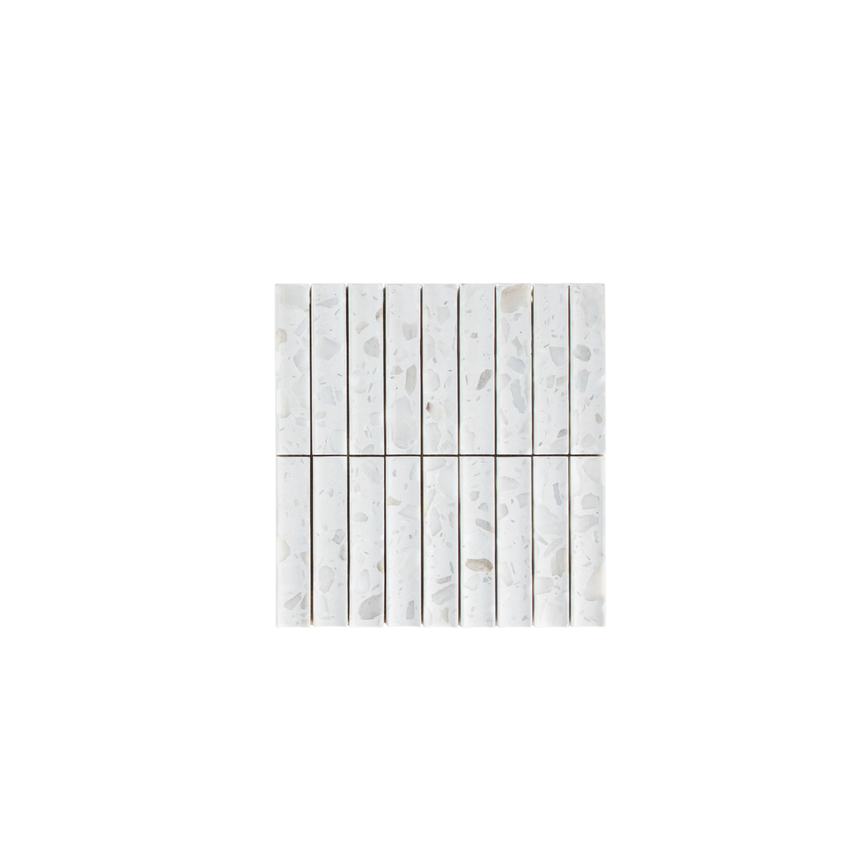 Real Terrazzo & Stone Honed Concave Mosaic - Image 3