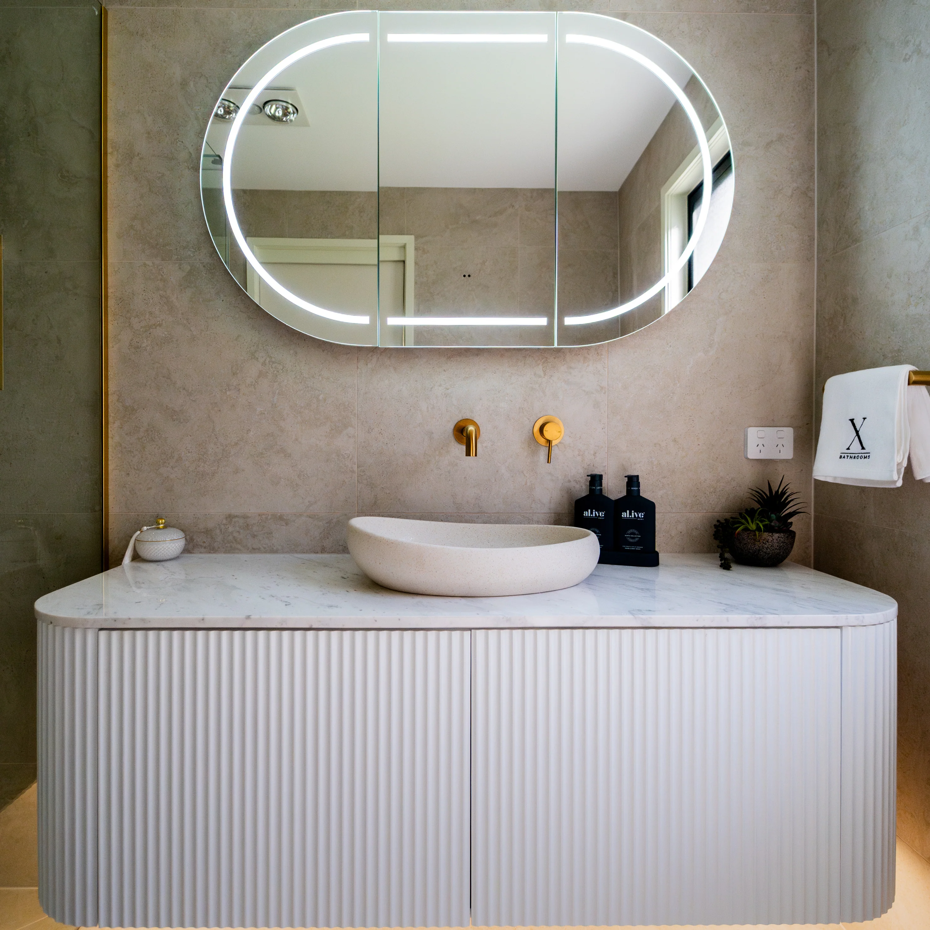 Roma Crosscut Travertine Cream Matte - Image 2
