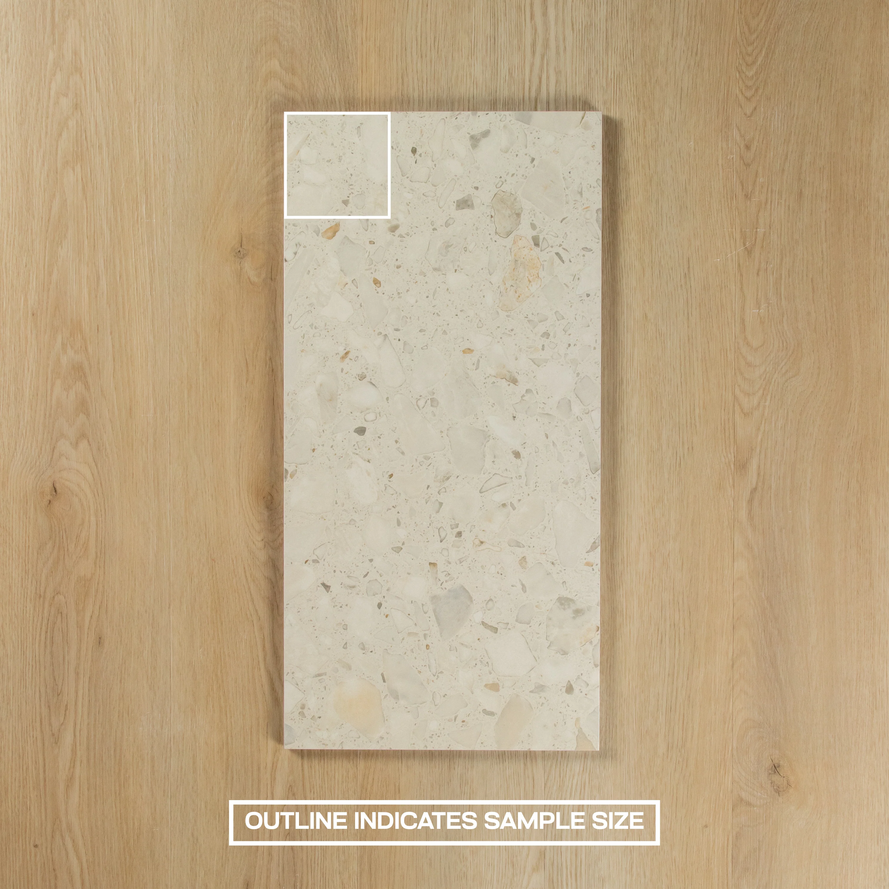 Terrazzo Stone White In Out - Image 4