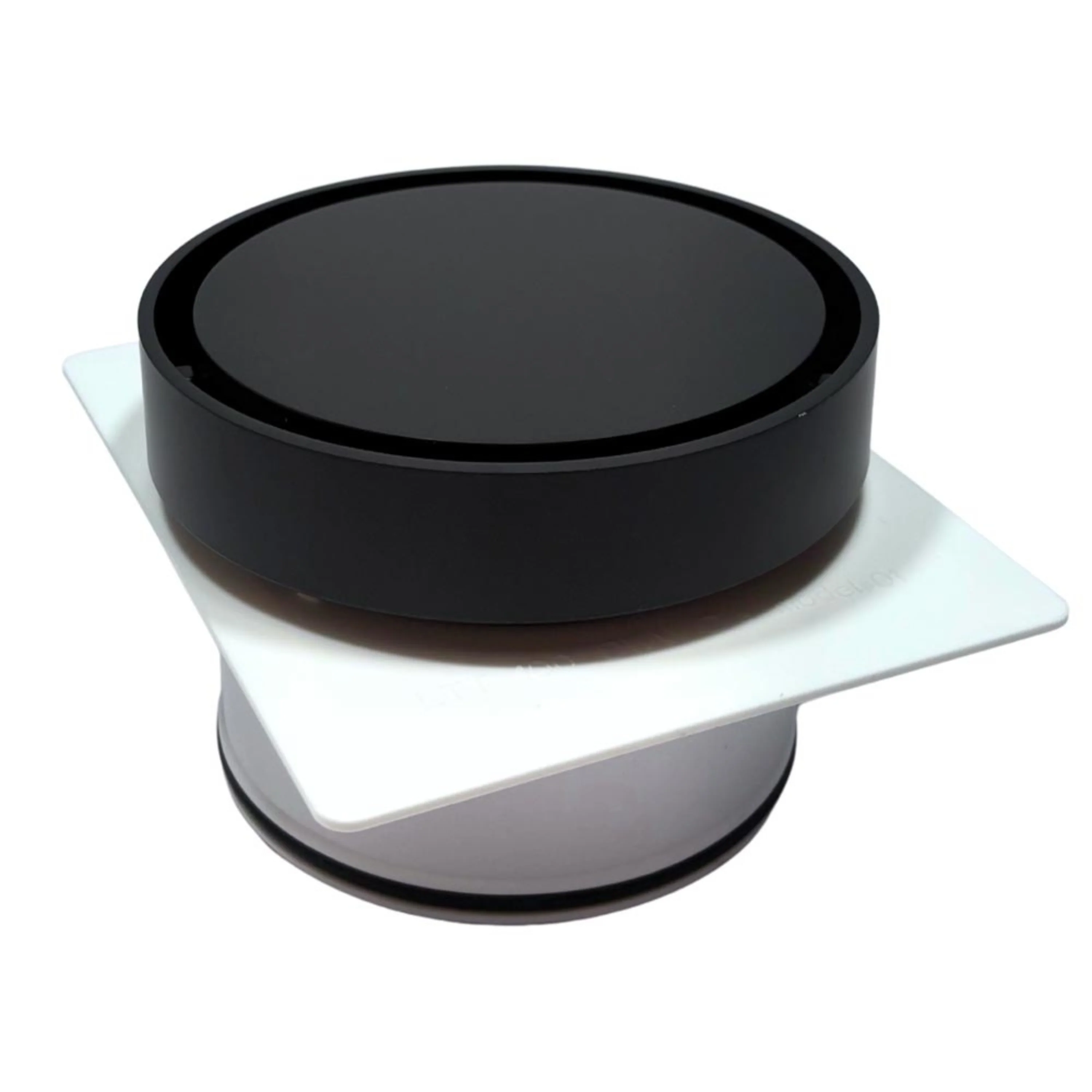 Tile Insert Round Black Floor Drain 120 x 50mm - Image 2