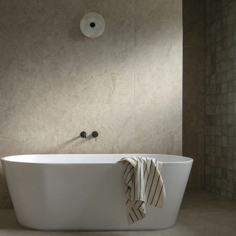 Travertine Stone Ivory Honed - Image 2