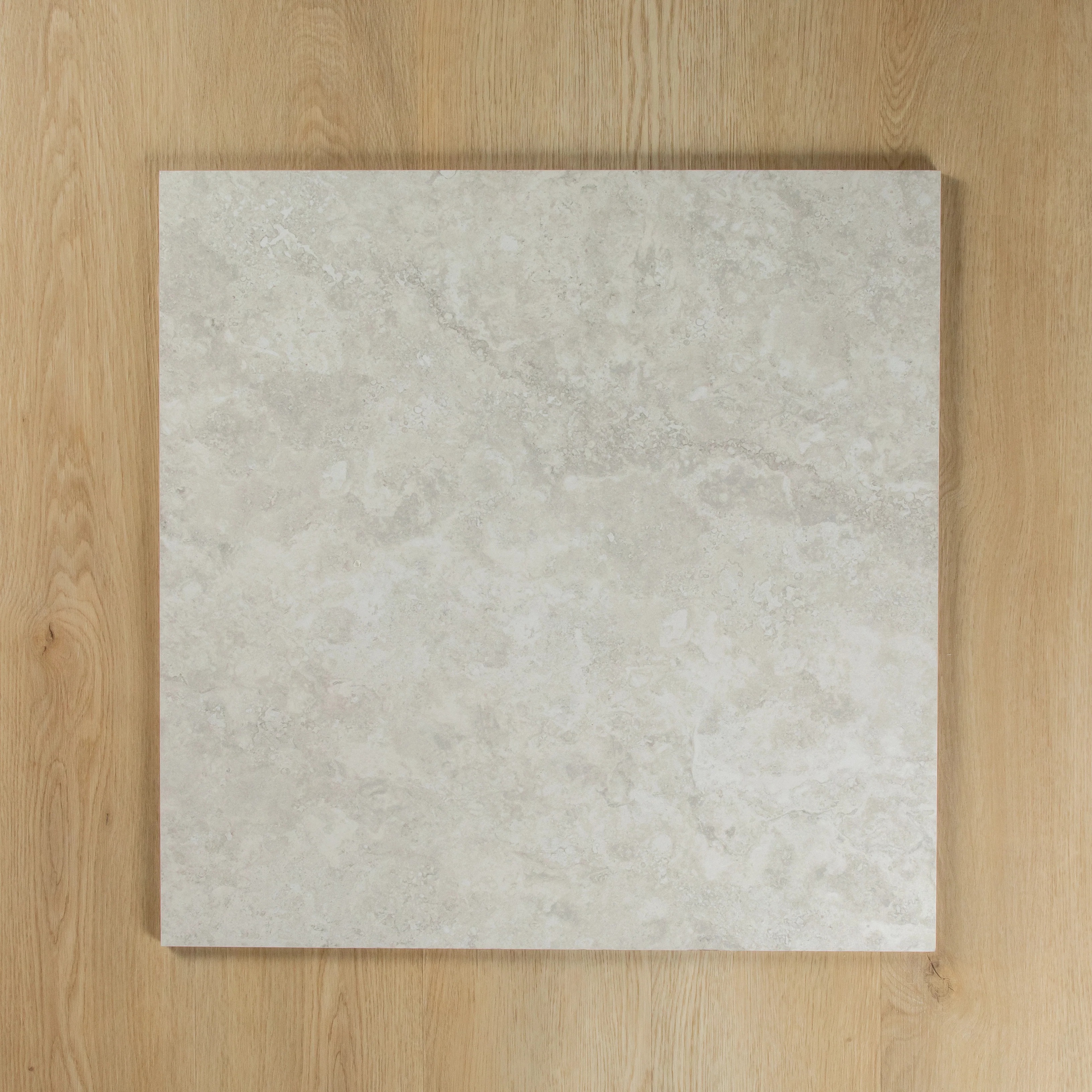 Travertine Stone Silver Polished