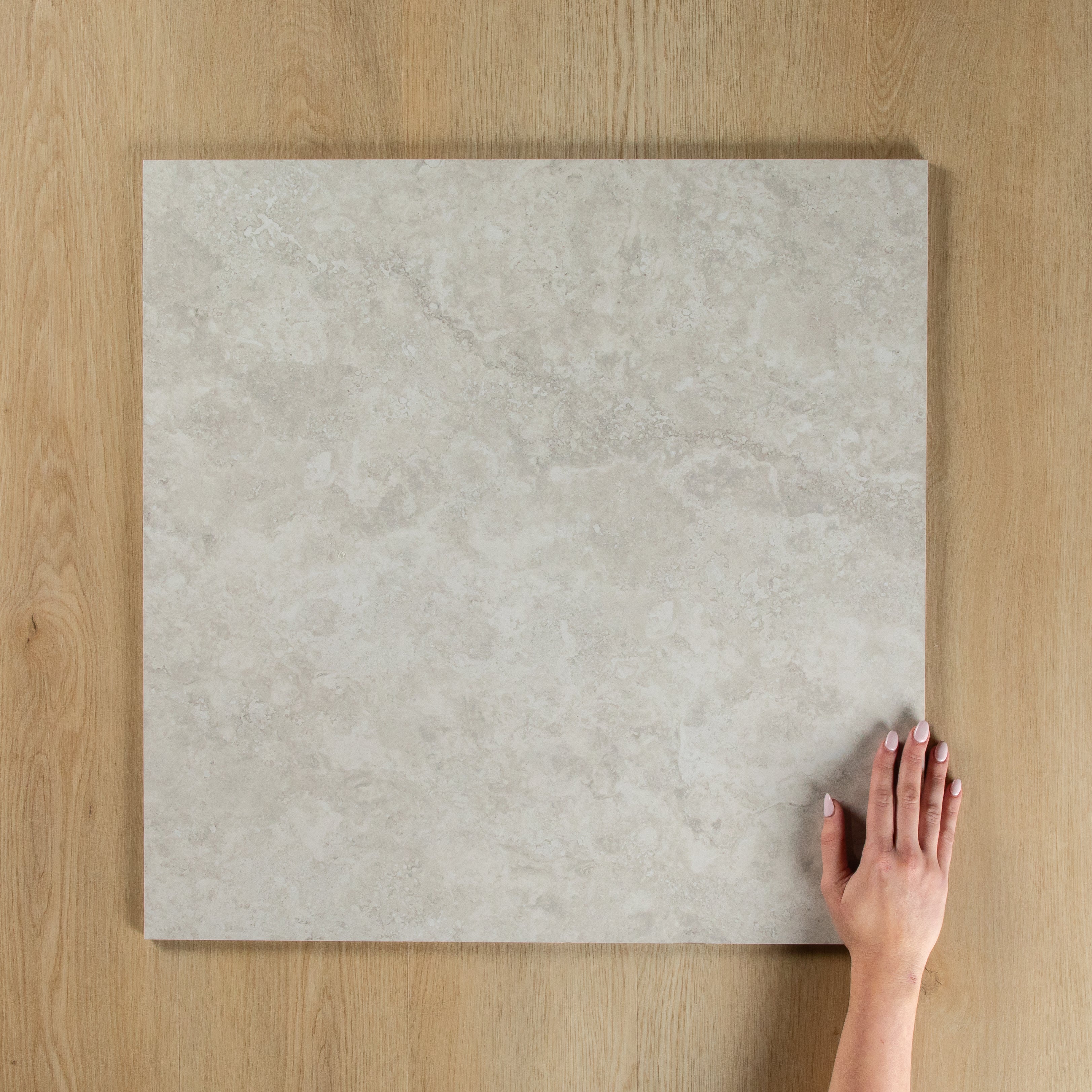 Travertine Stone Silver Polished - Image 2