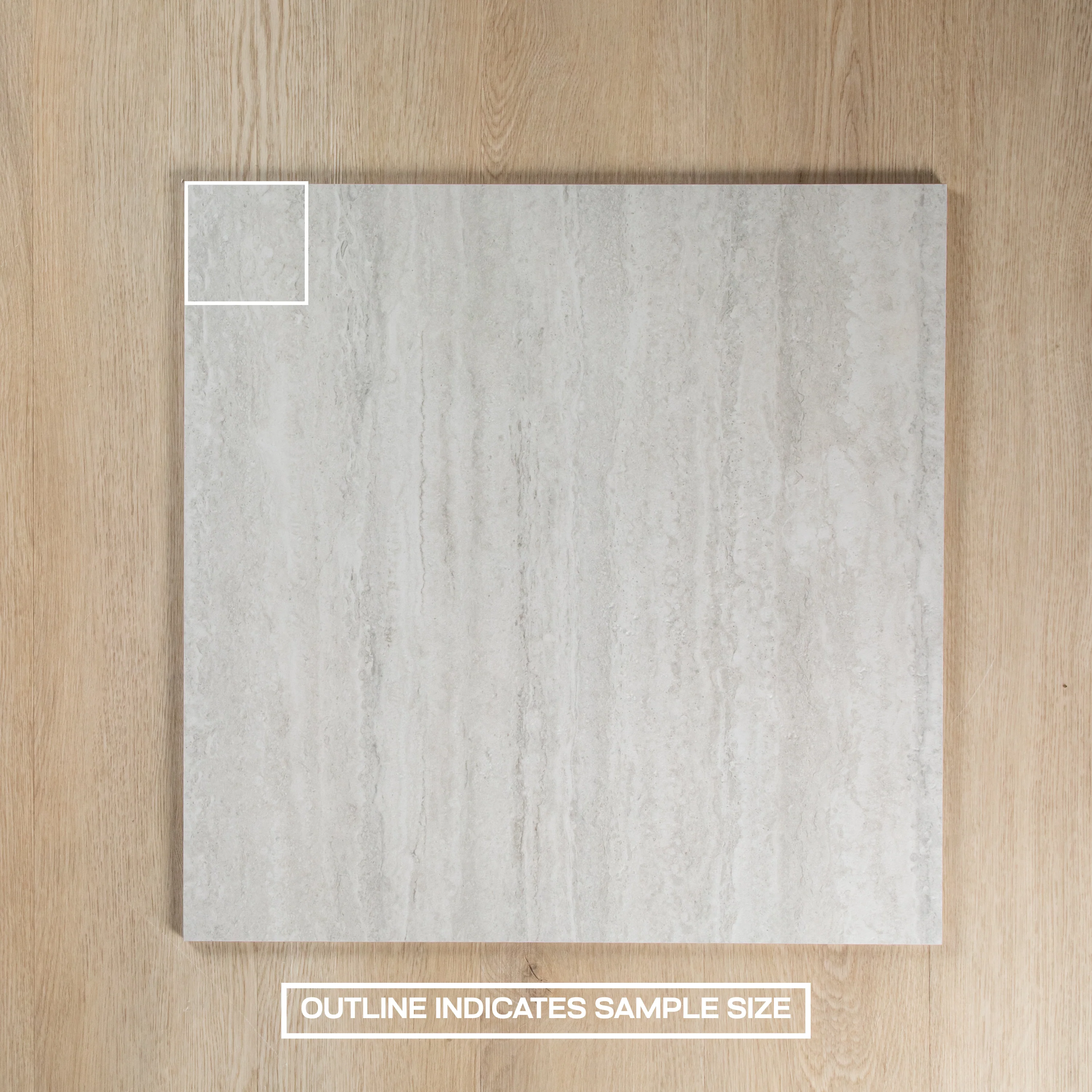 Travertine Vein Cut Silver In Out - Image 5