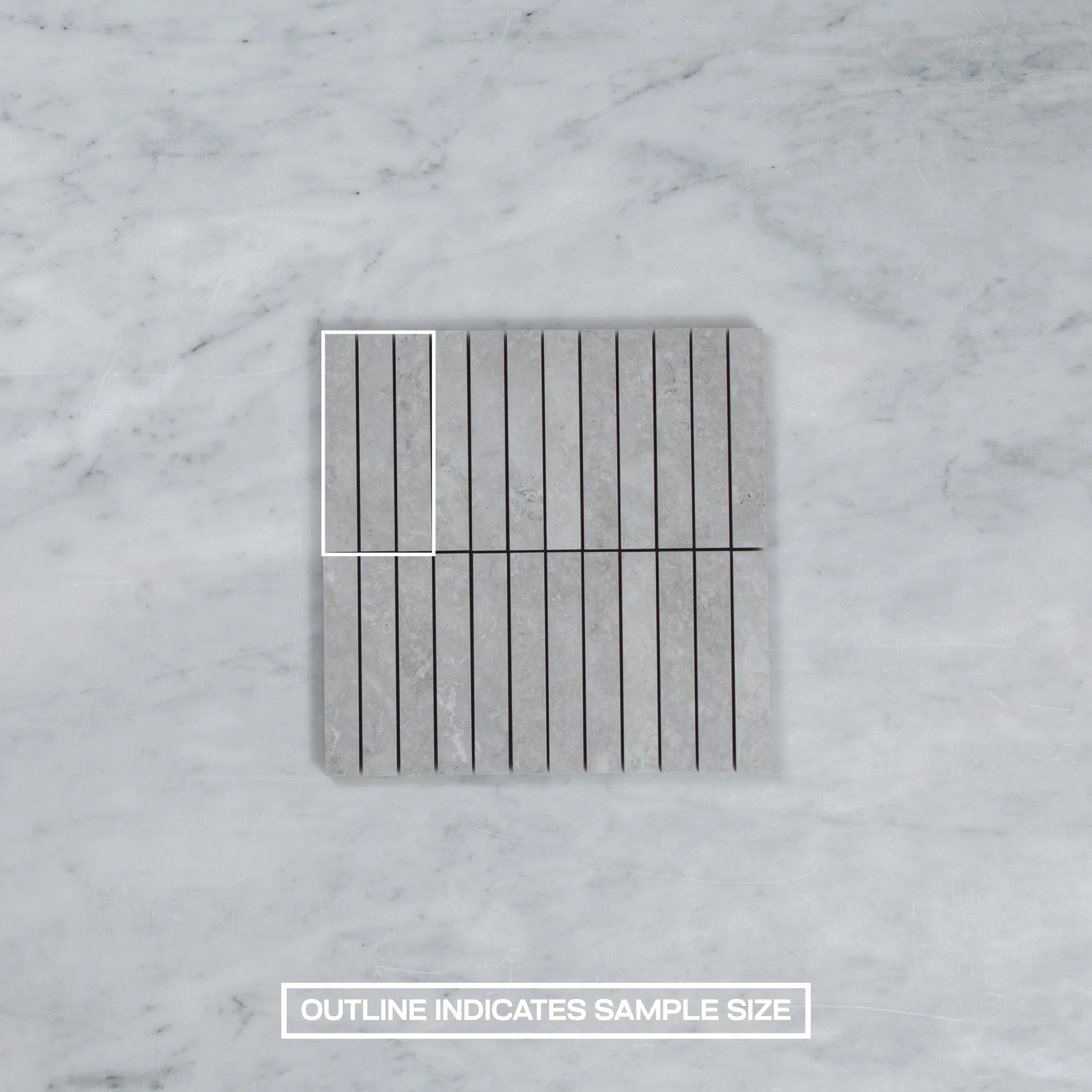 Vent Light Grey Finger Mosaic - Image 4