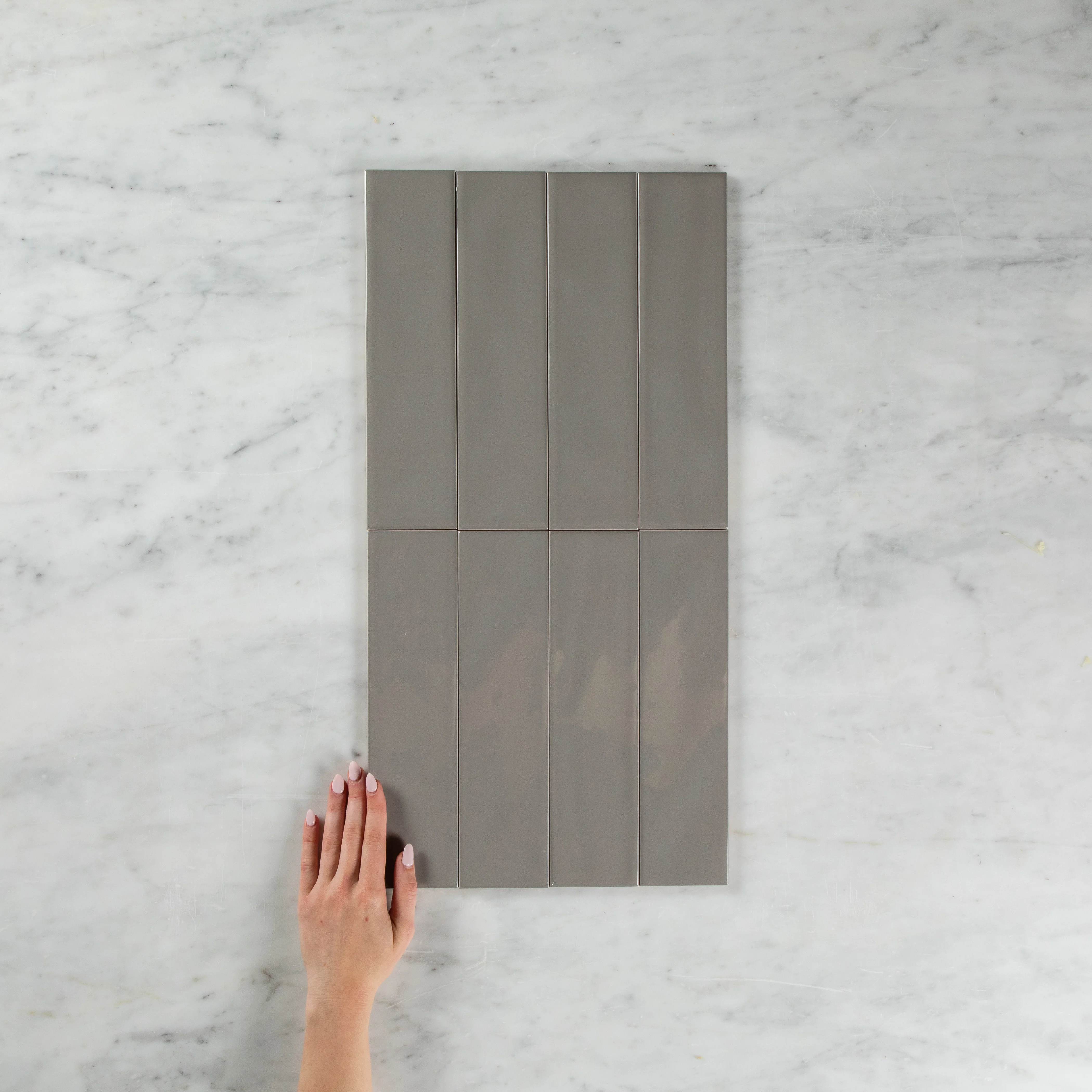 Wave Taupe Gloss Subway - Image 2